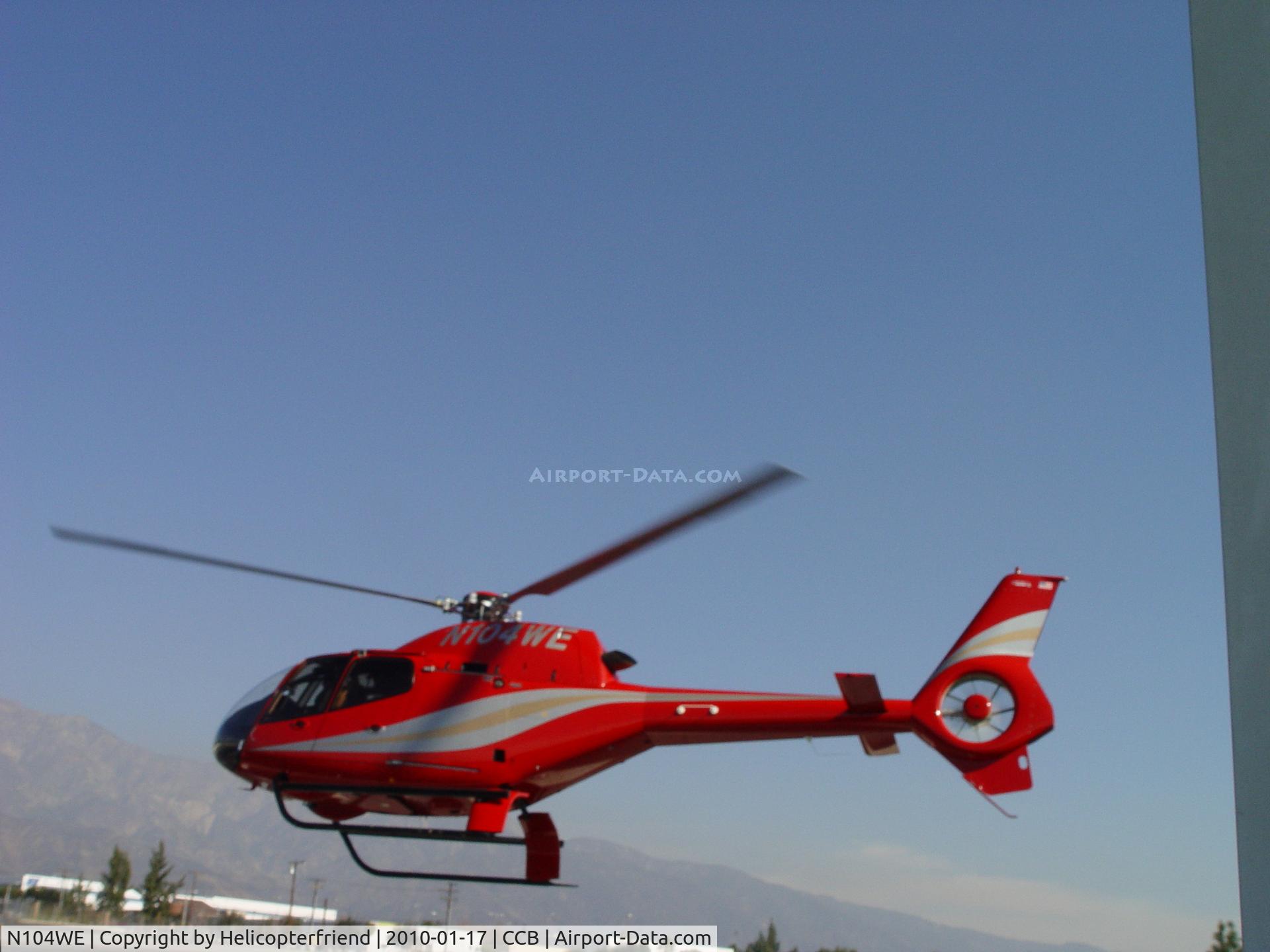 N104WE, 2006 Eurocopter EC-120B Colibri C/N 1445, Air taxiing to runway 24