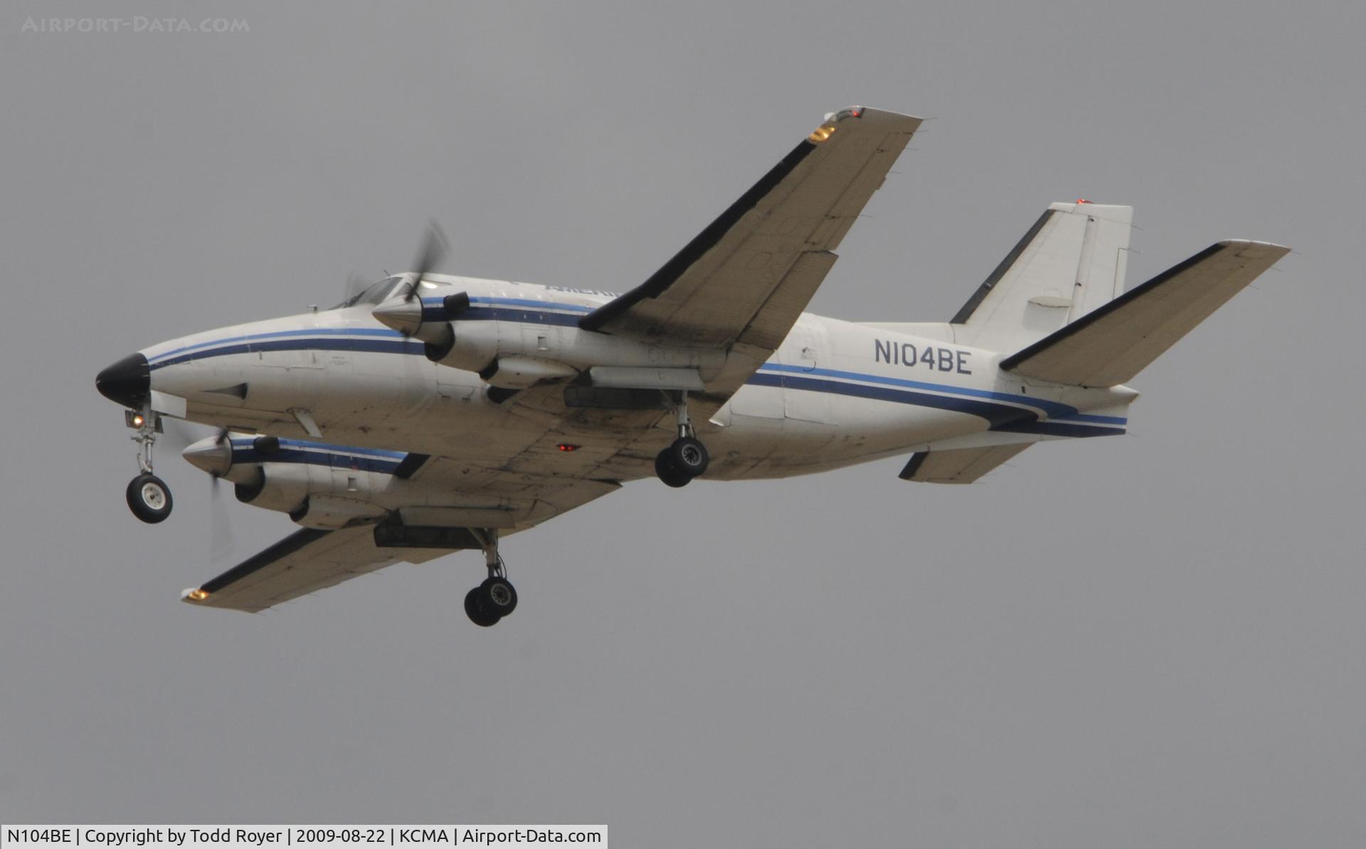 N104BE, 1984 Beech C99 Airliner C/N U-221, CAMARILLO AIR SHOW 2009