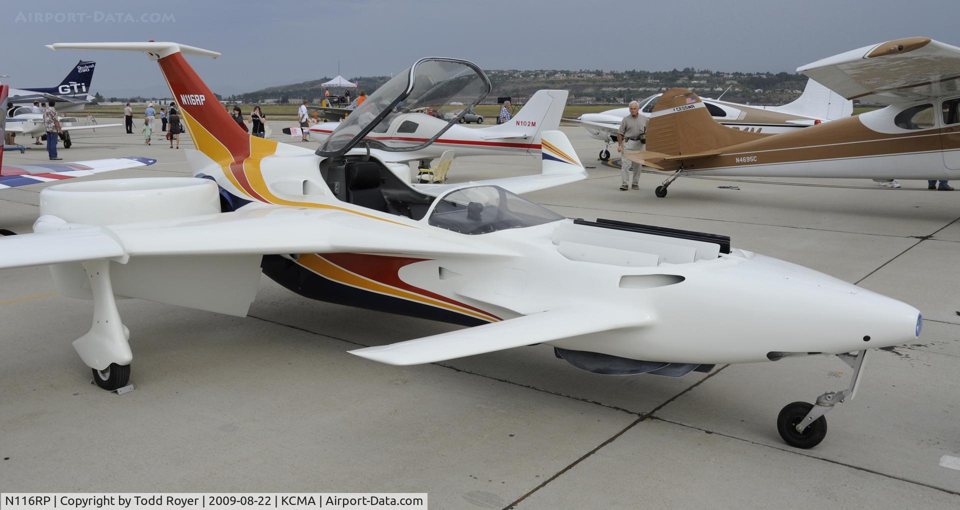 N116RP, Parker Alienair 1 C/N PS1, CAMARILLO AIR SHOW 2009
