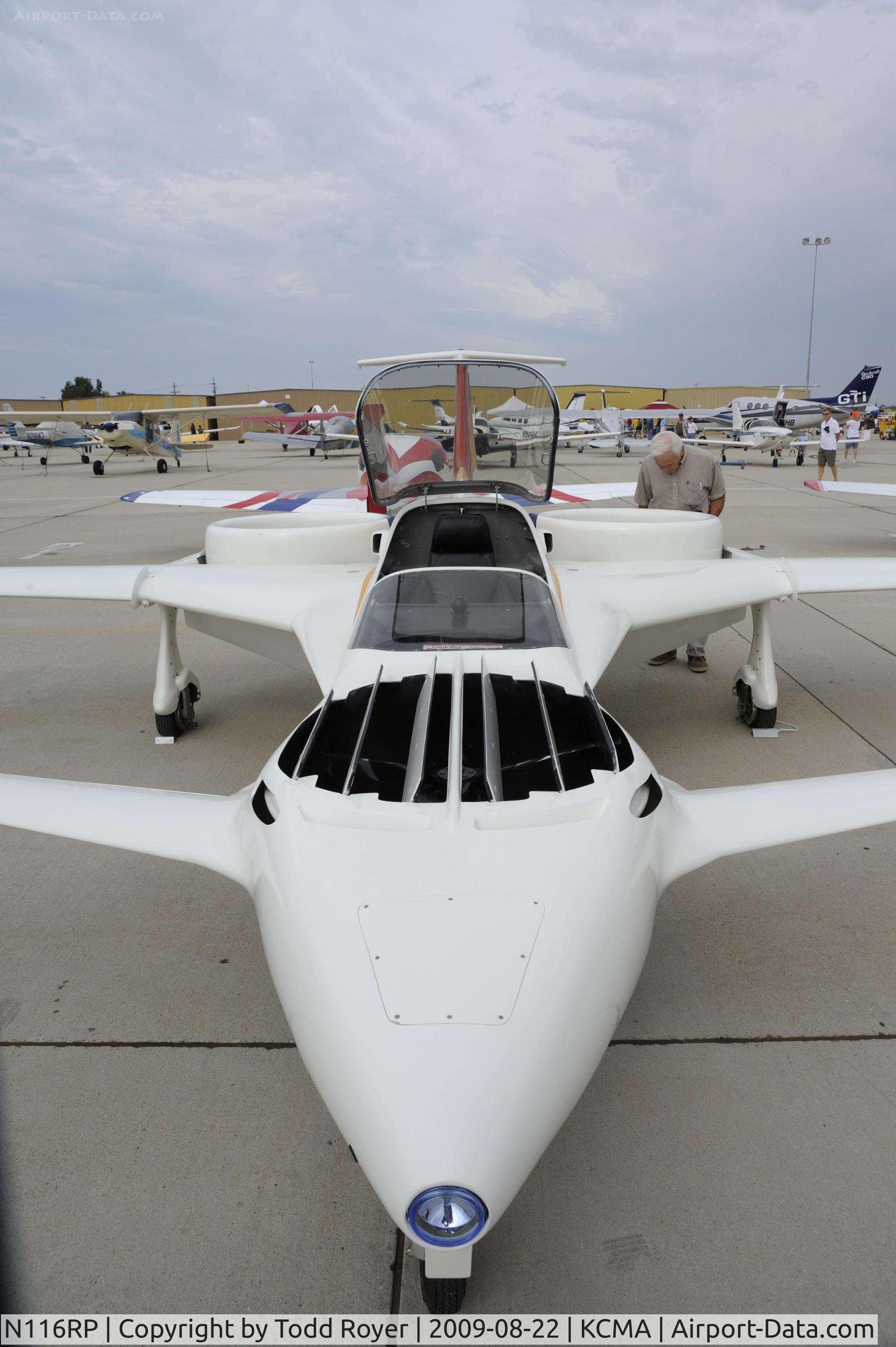 N116RP, Parker Alienair 1 C/N PS1, CAMARILLO AIR SHOW 2009