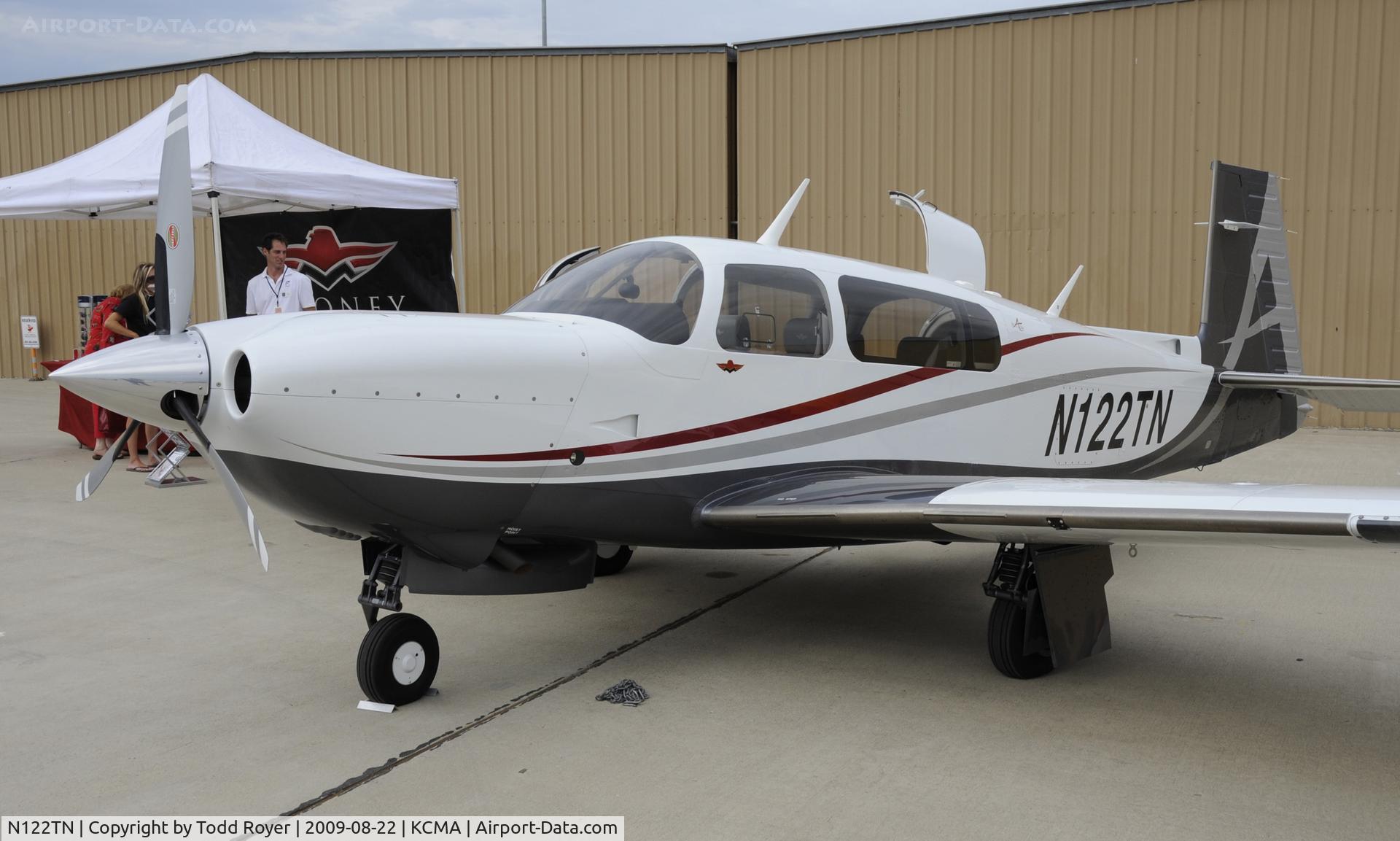 N122TN, Mooney M20TN Acclaim C/N 31-0122, CAMARILLO AIR SHOW 2009