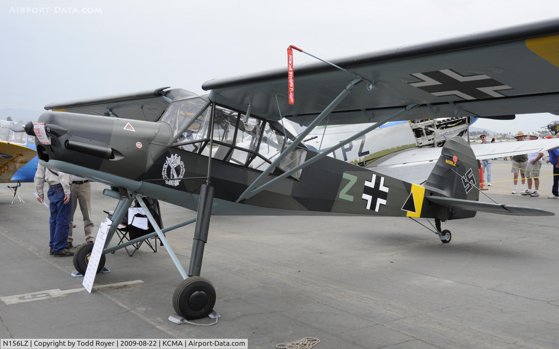 N156LZ, 2009 Fieseler Fi-156C Storch Replica C/N SA-001K, CAMARILLO AIR SHOW 2009