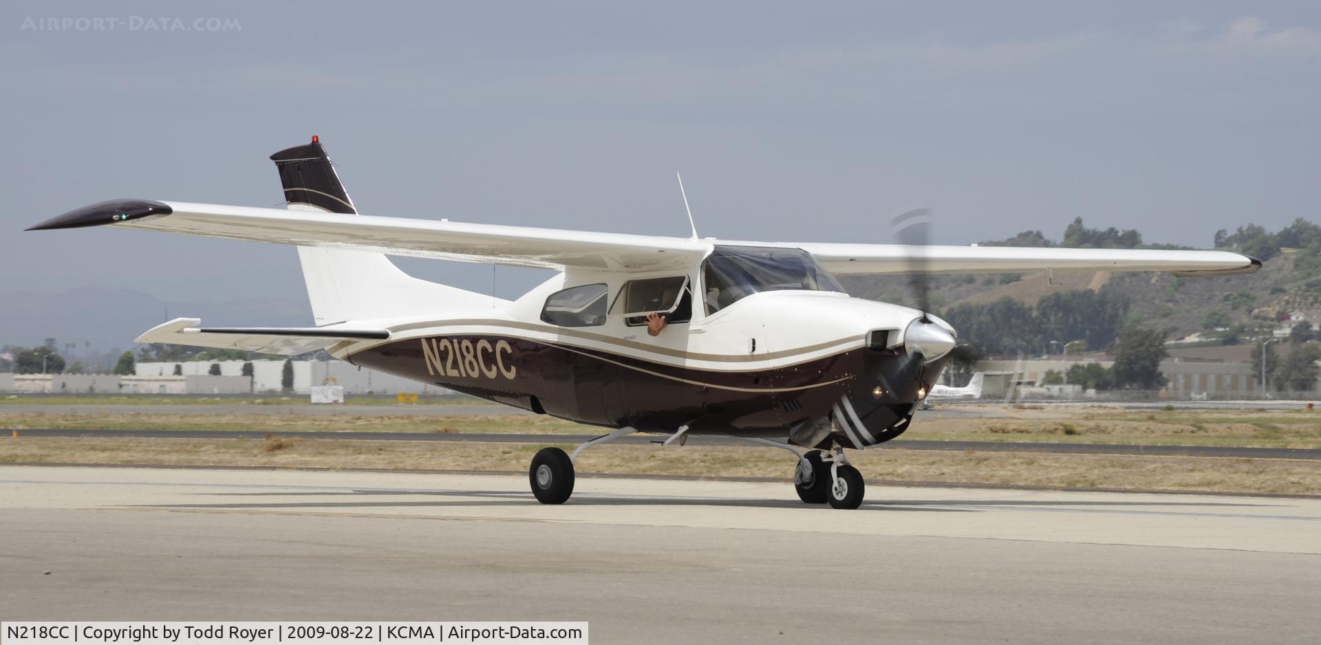 N218CC, 1979 Cessna T210N Turbo Centurion C/N 21063297, CAMARILLO AIR SHOW 2009