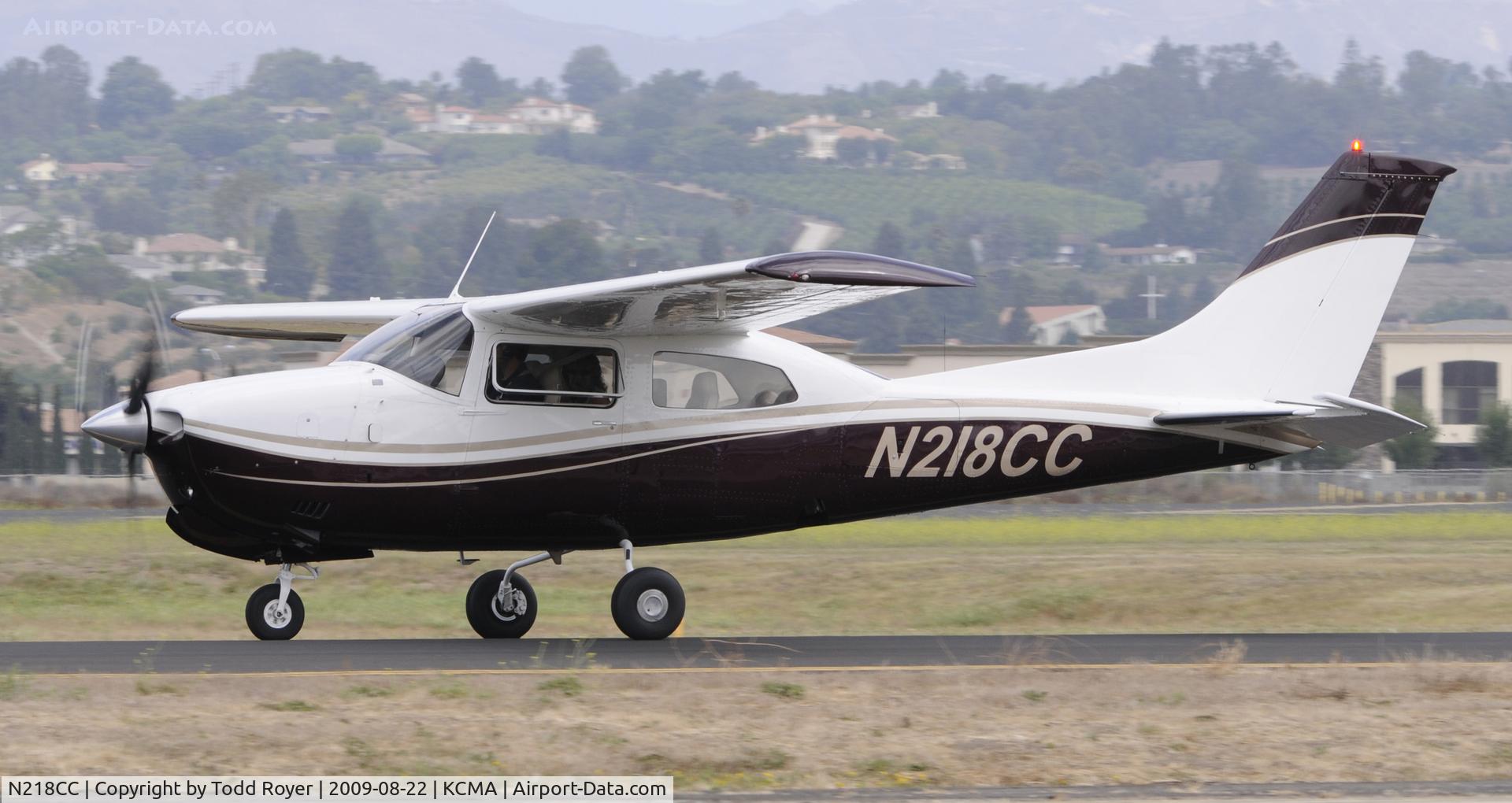 N218CC, 1979 Cessna T210N Turbo Centurion C/N 21063297, CAMARILLO AIR SHOW 2009