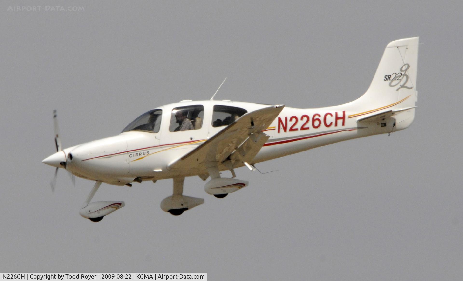 N226CH, 2004 Cirrus SR22 G2 C/N 0875, CAMARILLO AIR SHOW 2009