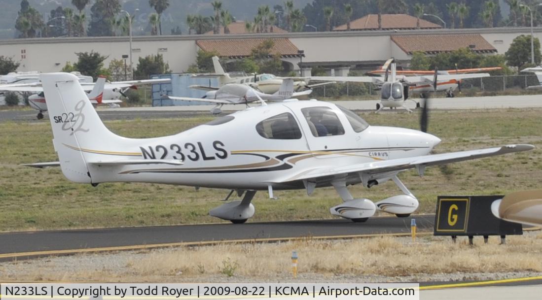 N233LS, 2004 Cirrus SR22 G2 C/N 0885, CAMARILLO AIR SHOW 2009