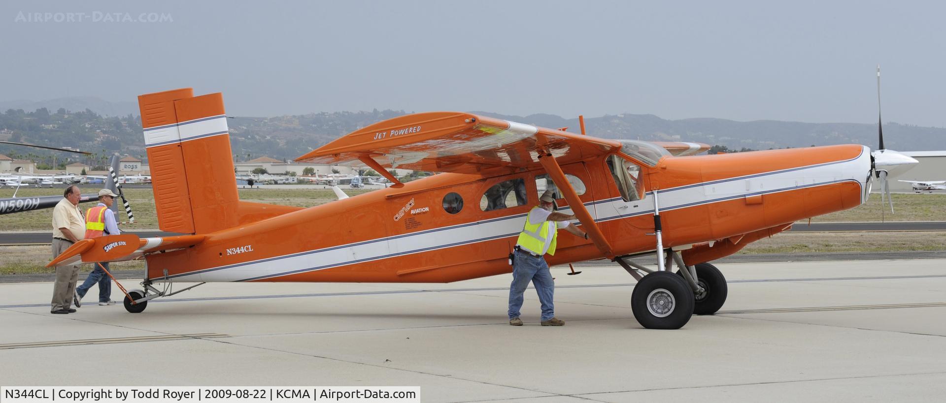 N344CL, 1968 Fairchild PC-6/C2-H2 Heli-Porter C/N 2019, CAMARILLO AIR SHOW 2009