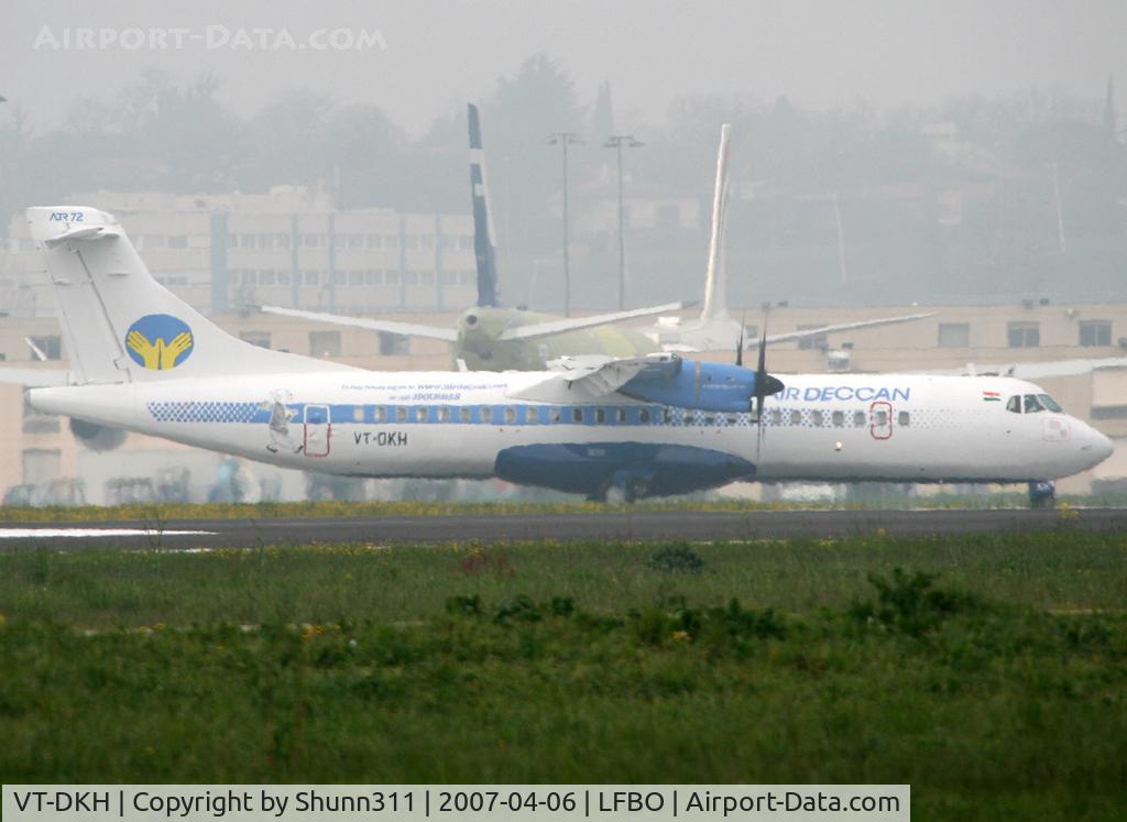 VT-DKH, 2007 ATR 72-212A C/N 739, Delivery day...