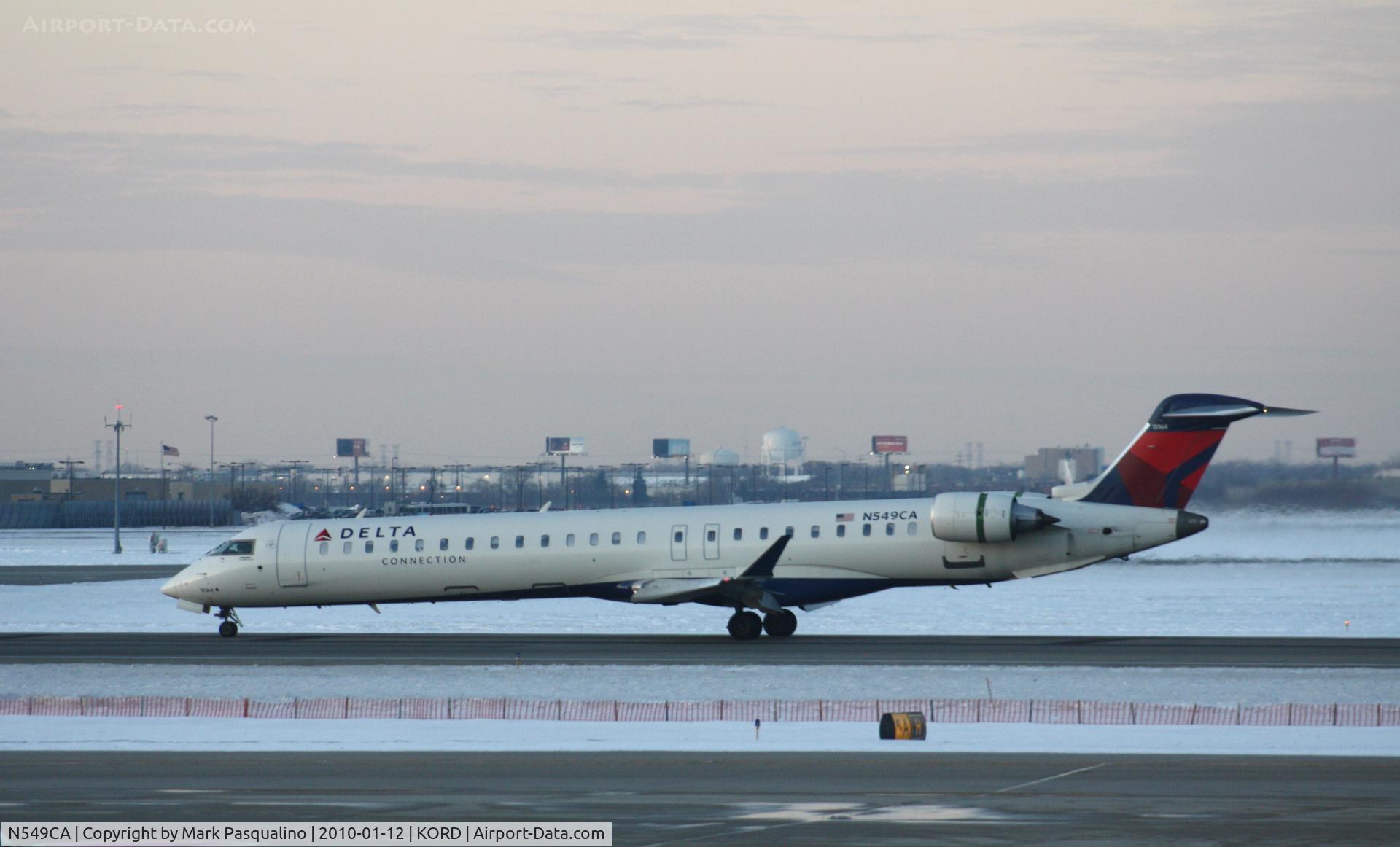 N549CA, 2008 Bombardier CRJ-900ER (CL-600-2D24) C/N 15164, CL600-2D24