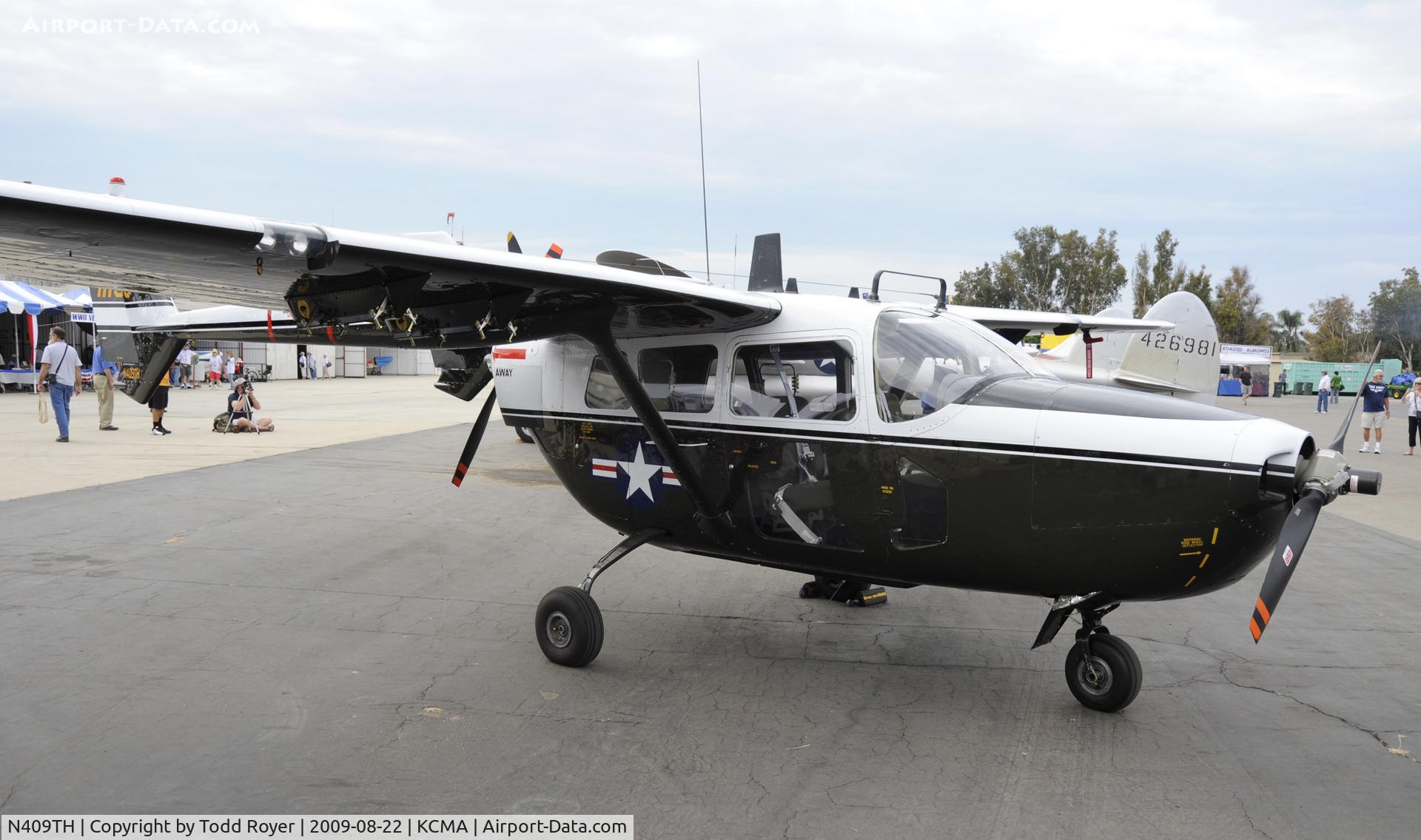 N409TH, Cessna M337B (O-2A) Super Skymaster C/N 337M-0375 (68-11150), CAMARILLO AIR SHOW 2009