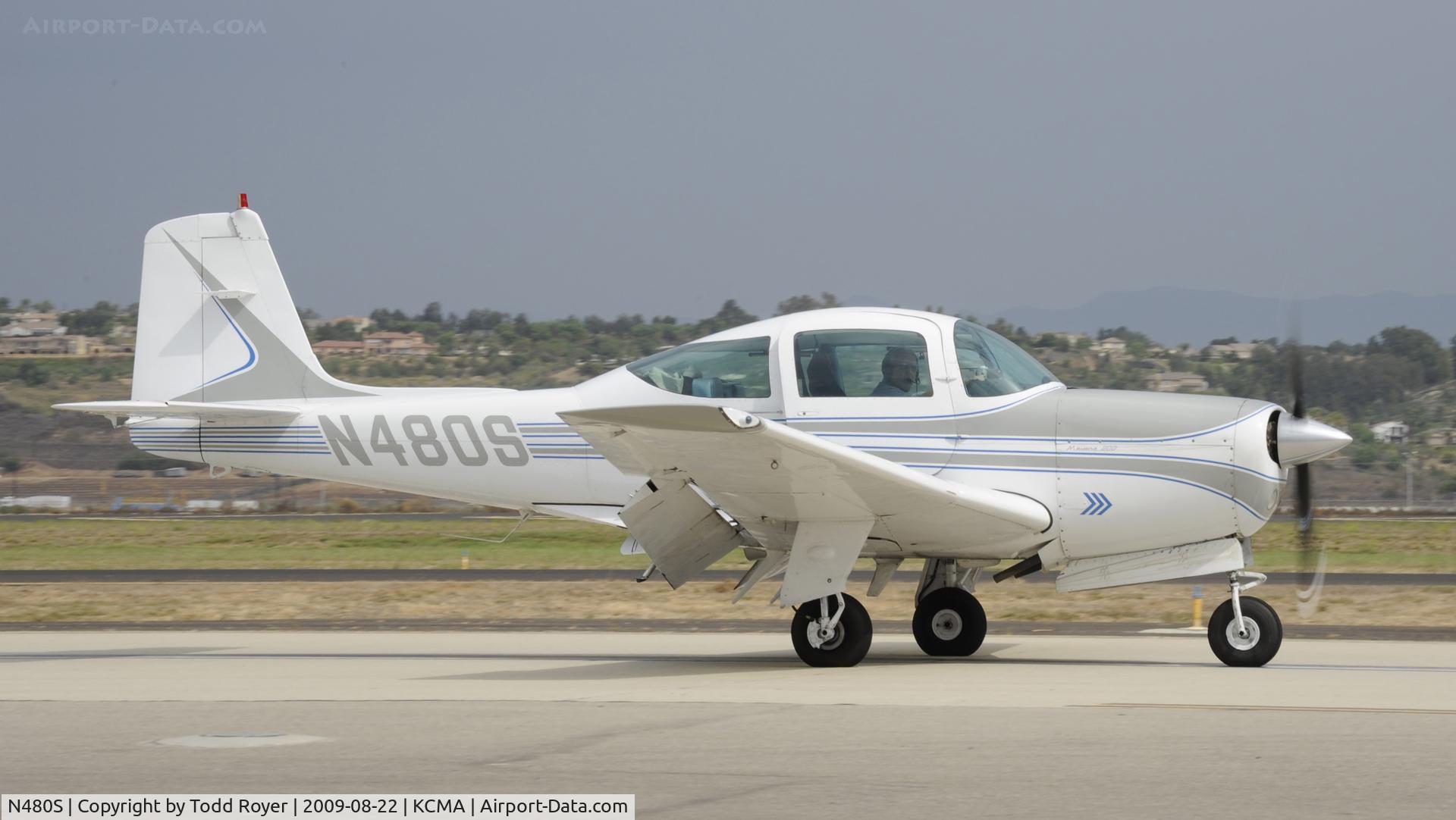 N480S, 1967 Aero Commander 200D C/N 374, CAMARILLO AIR SHOW 2009
