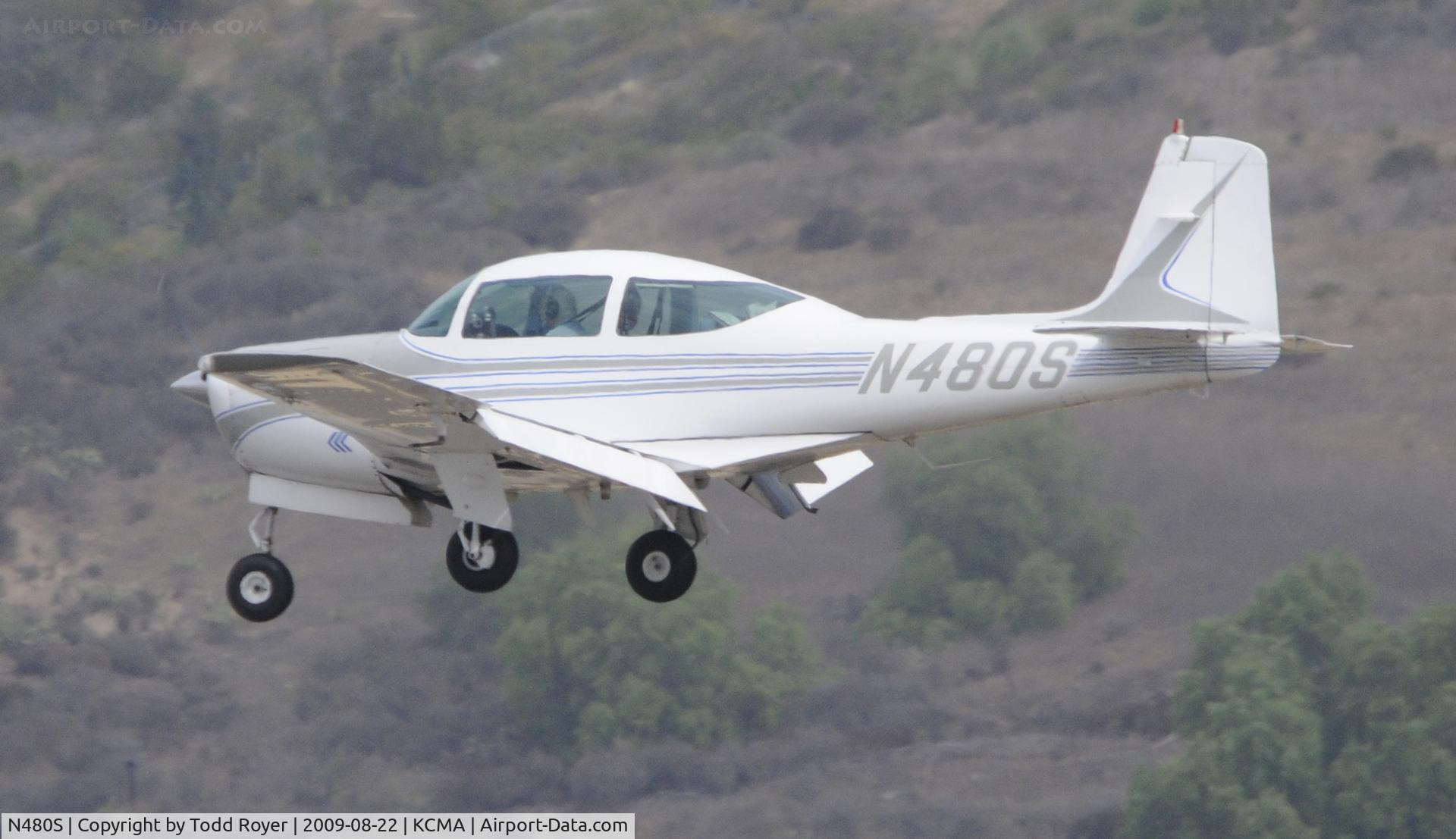N480S, 1967 Aero Commander 200D C/N 374, CAMARILLO AIR SHOW 2009
