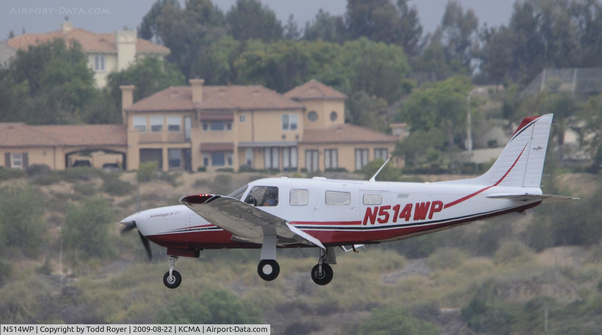 N514WP, 2007 Piper PA-32R-301T Turbo Saratoga C/N 3257480, CAMARILLO AIR SHOW 2009