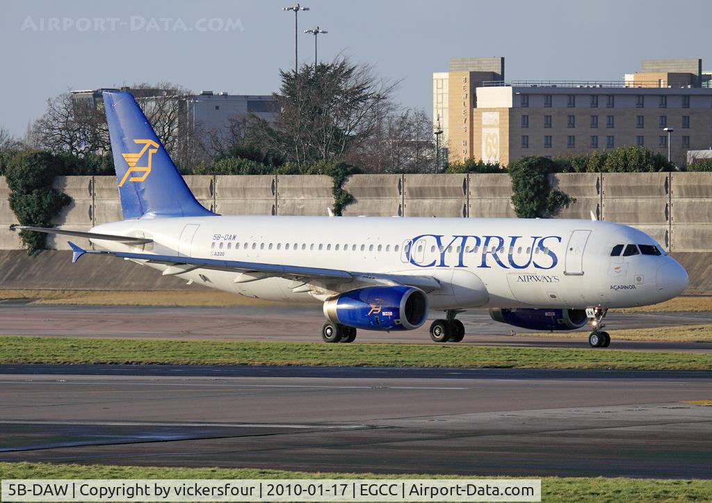 5B-DAW, 1989 Airbus A320-231 C/N 038, Cyprus Airways
