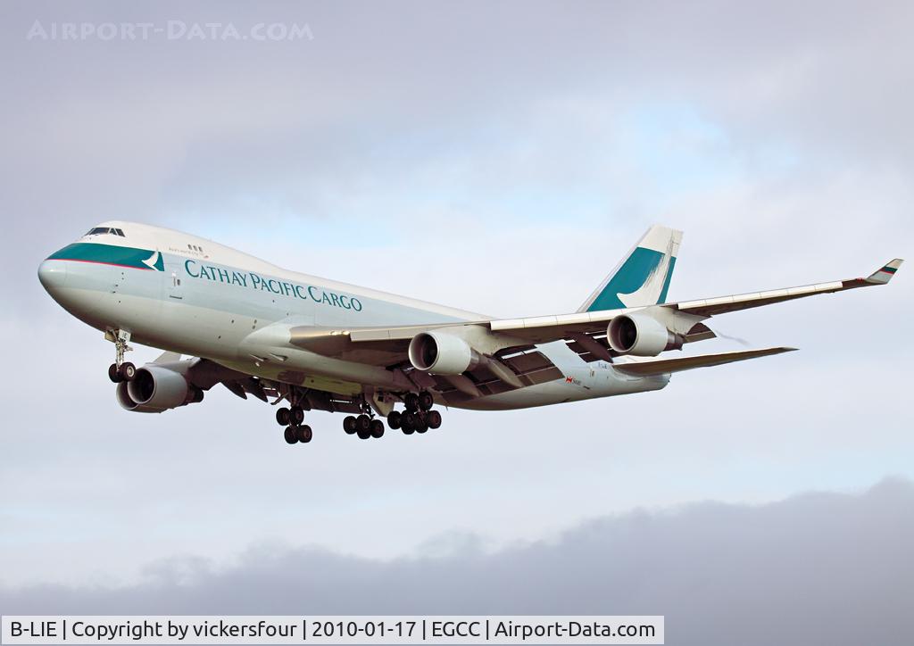 B-LIE, 2009 Boeing 747-467ERF C/N 36870, Cathay Pacific Cargo. B747-467F(SCD) (c/n 36870).