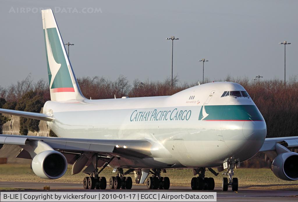 B-LIE, 2009 Boeing 747-467ERF C/N 36870, Cathay Pacific Cargo. B747-467F(SCD) (c/n 36870).