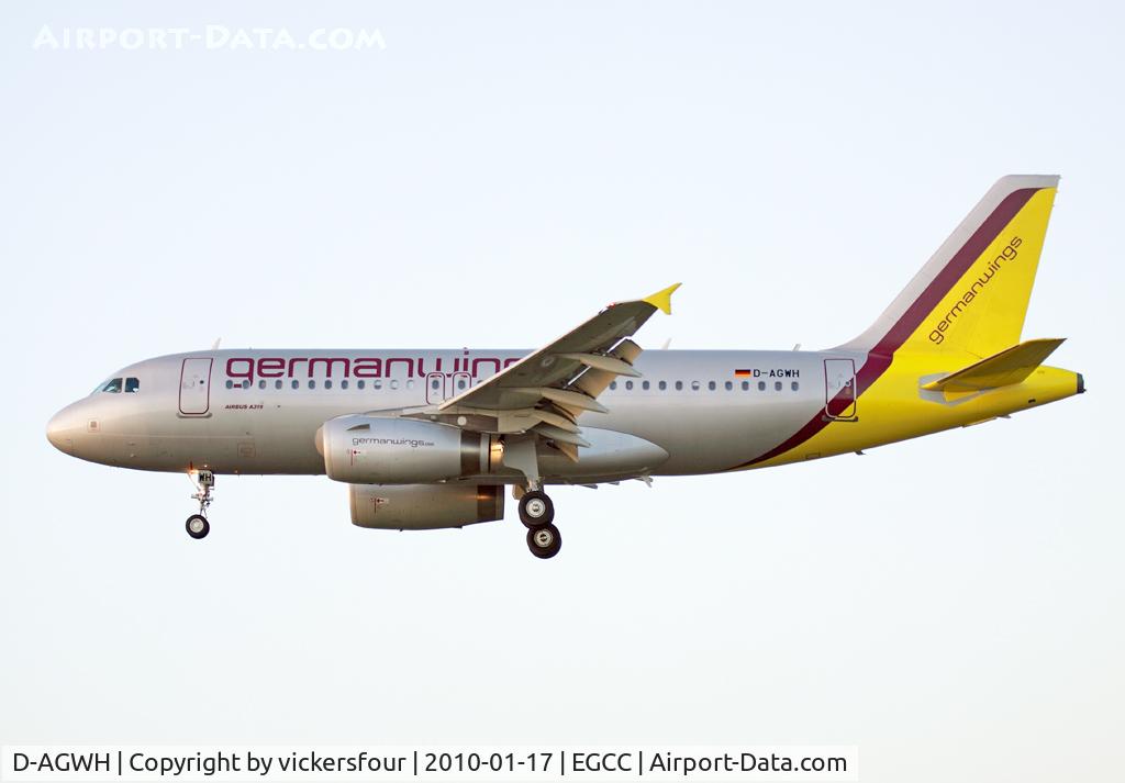 D-AGWH, 2007 Airbus A319-132 C/N 3352, Germanwings