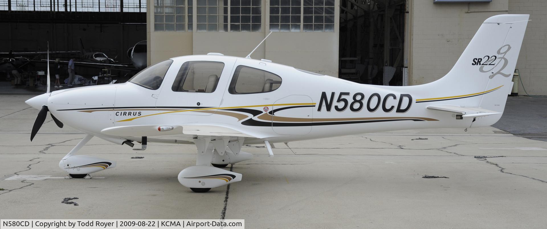 N580CD, 2004 Cirrus SR22 C/N 0956, CAMARILLO AIR SHOW 2009