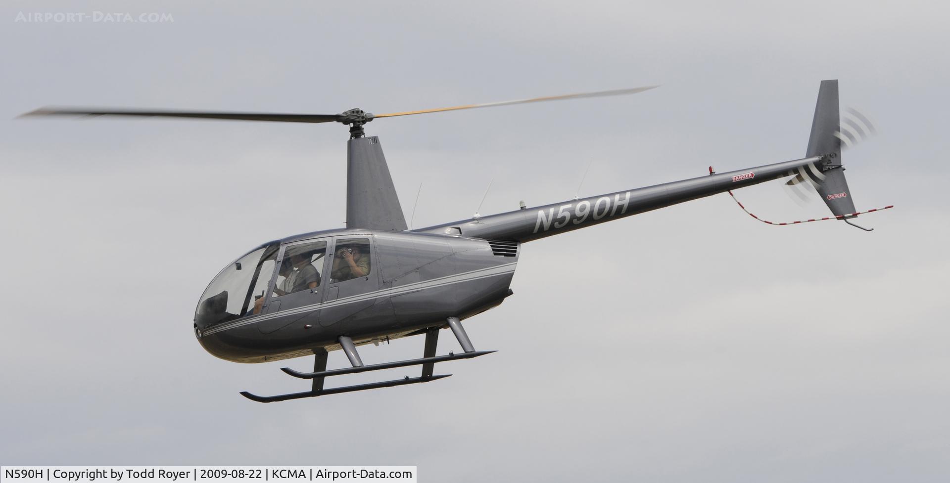 N590H, 2008 Robinson R44 Raven II C/N 12474, CAMARILLO AIR SHOW 2009
