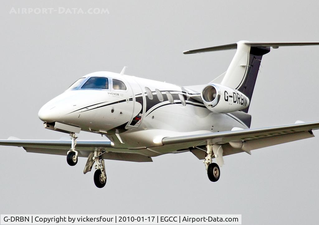 G-DRBN, 2009 Embraer EMB-500 Phenom 100 C/N 50000055, Flairjet. EMB-500 Phenom 100 (c/n 50000055).