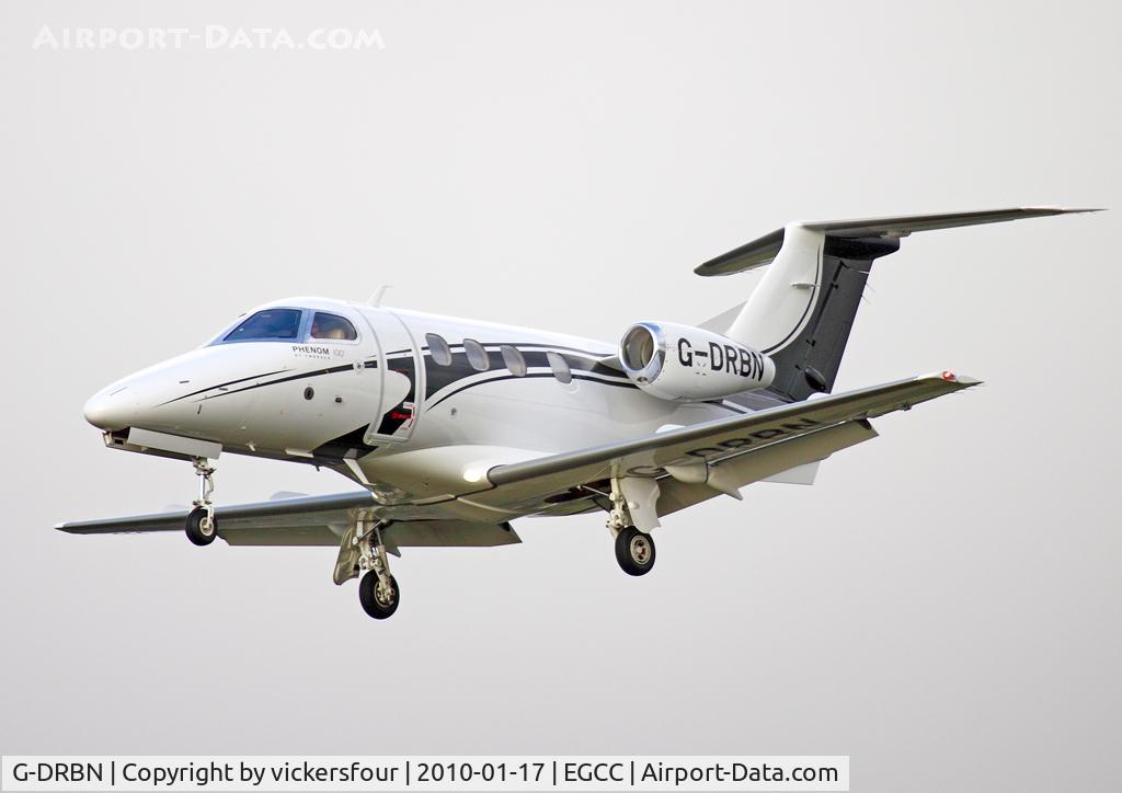 G-DRBN, 2009 Embraer EMB-500 Phenom 100 C/N 50000055, Flairjet. EMB-500 Phenom 100 (c/n 50000055).