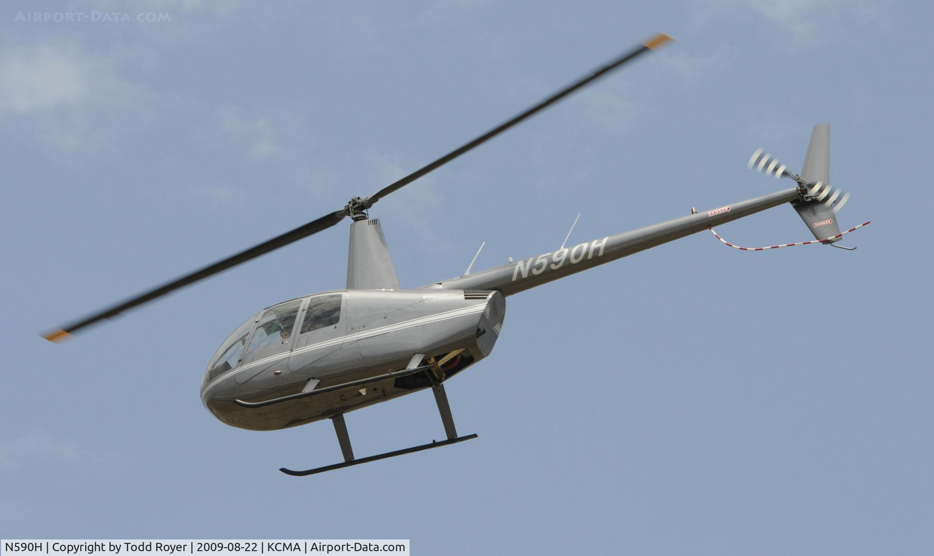 N590H, 2008 Robinson R44 Raven II C/N 12474, CAMARILLO AIR SHOW 2009
