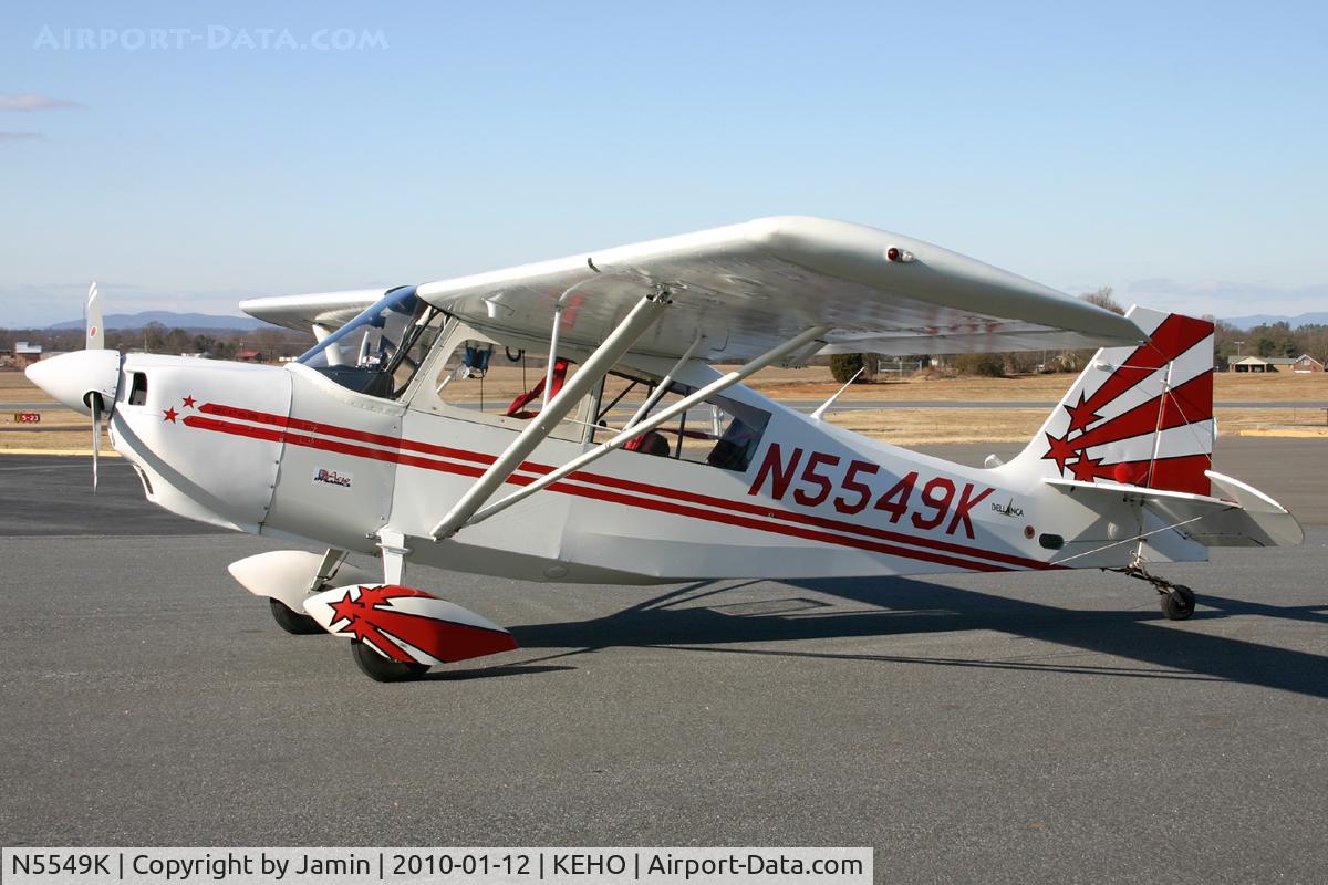 N5549K, 1978 Bellanca 8KCAB Decathlon C/N 399-78, Sitting pretty in the rays of sunlight.