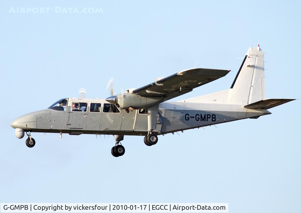 G-GMPB, 2002 Pilatus Britten-Norman BN-2T-4S Defender 4000 C/N 4011, Greater Manchester Police