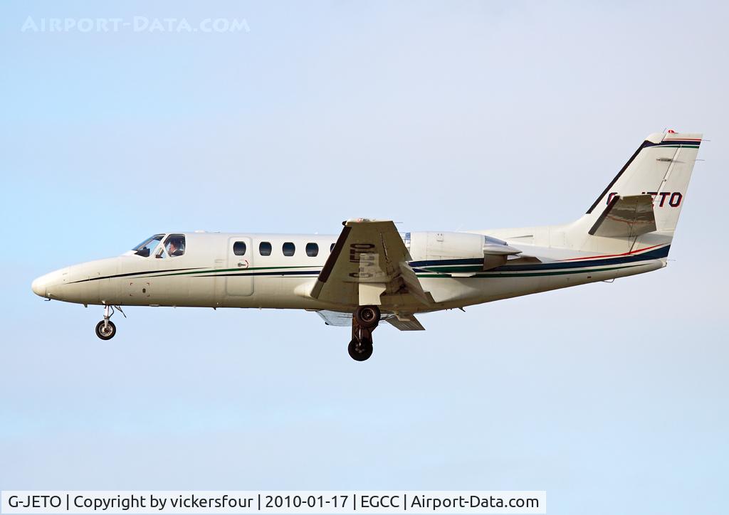 G-JETO, 1982 Cessna 550 Citation II C/N 550-0441, Jet Options