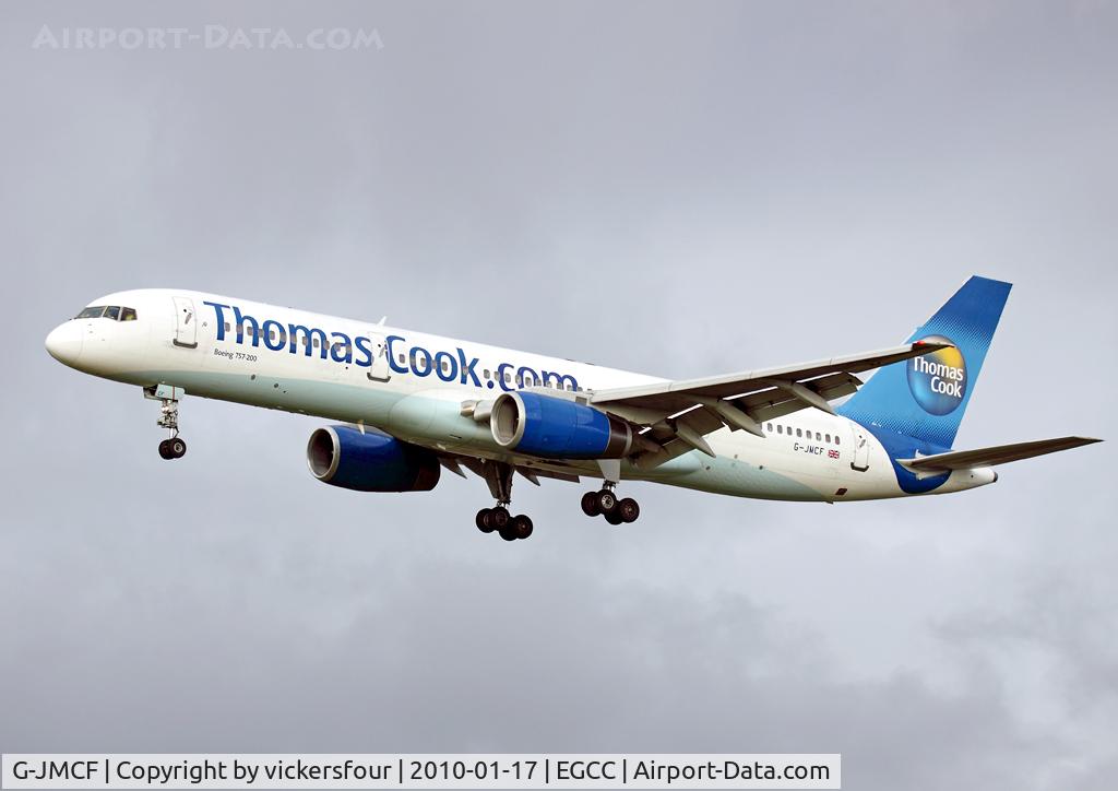 G-JMCF, 1989 Boeing 757-28A C/N 24369, Thomas Cook