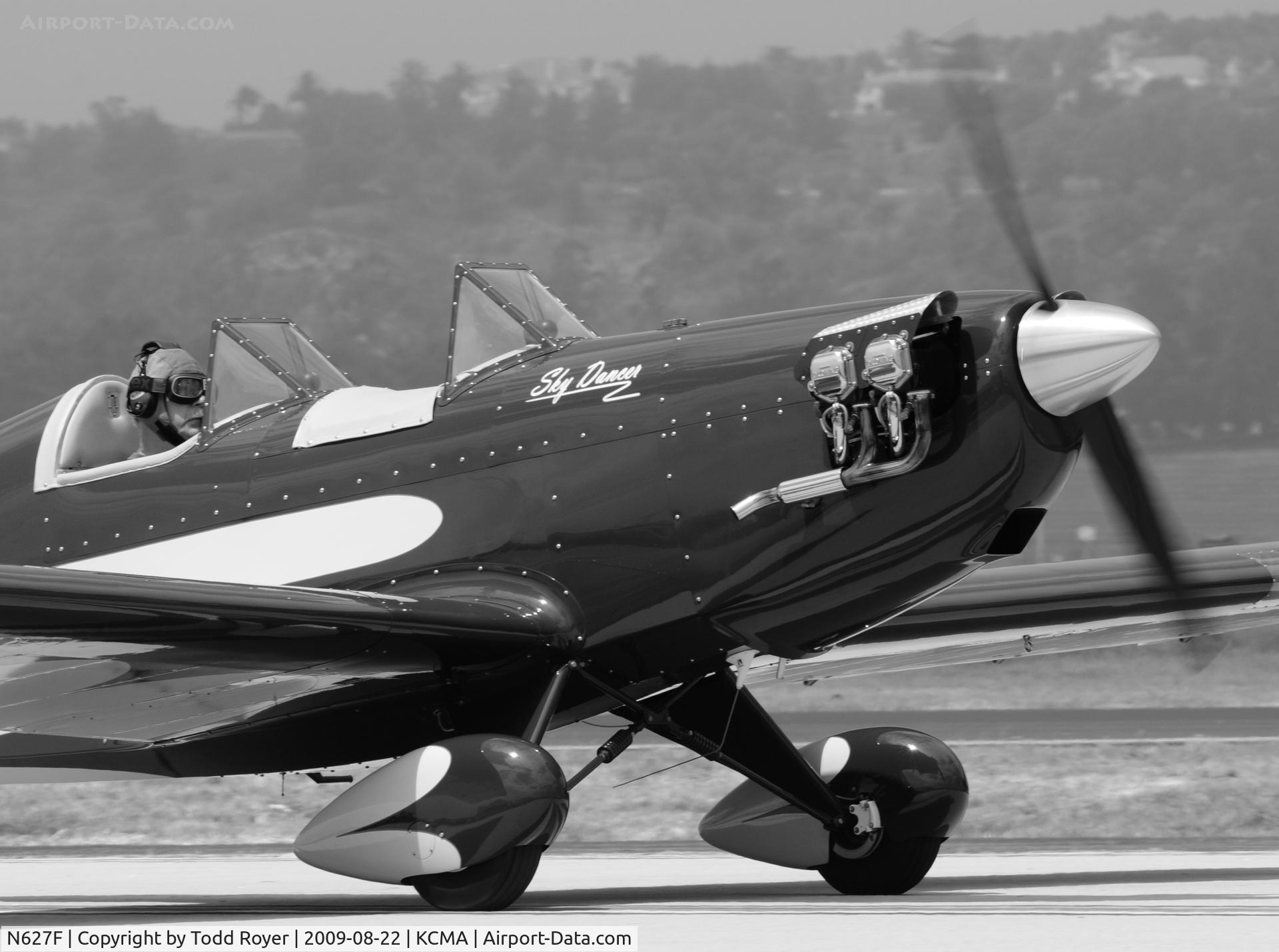 N627F, 2005 Fisher Steven C Sky Dancer C/N 001, CAMARILLO AIR SHOW 2009