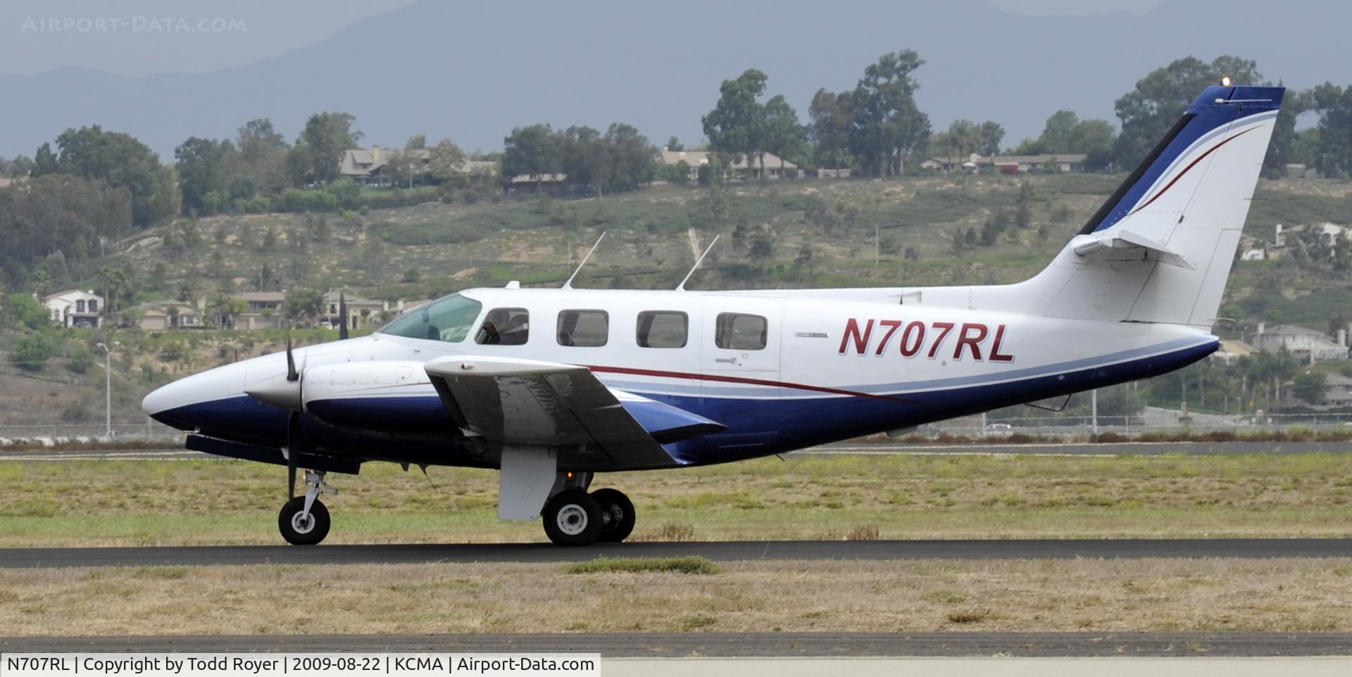 N707RL, 1981 Cessna T303 Crusader C/N T30300008, CAMARILLO AIR SHOW 2009