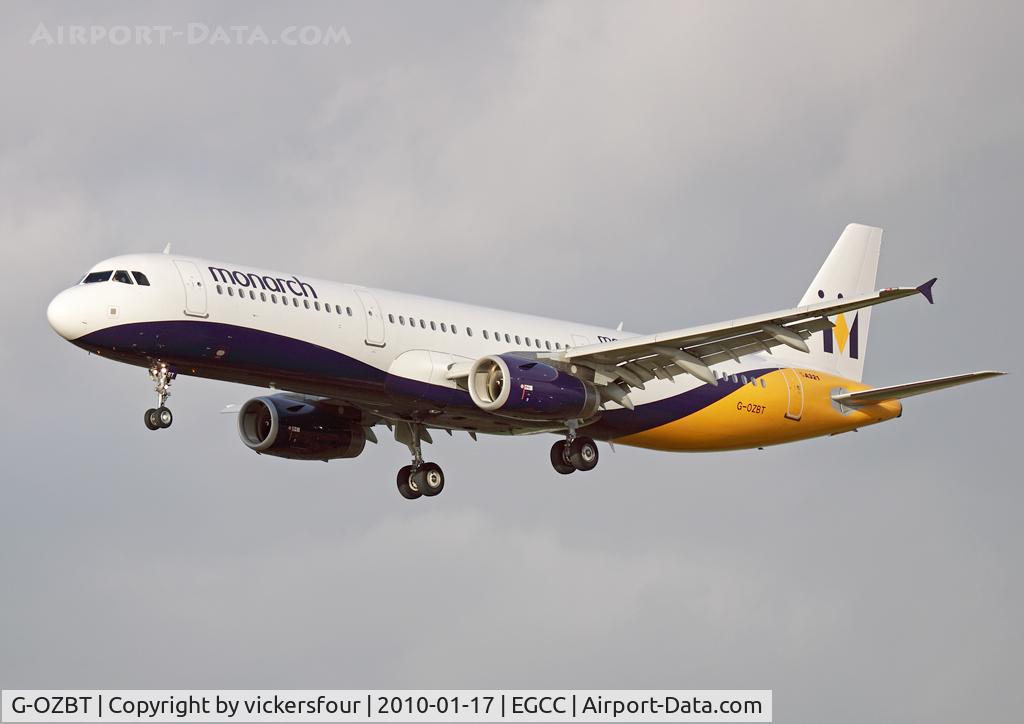 G-OZBT, 2008 Airbus A321-231 C/N 3546, Monarch