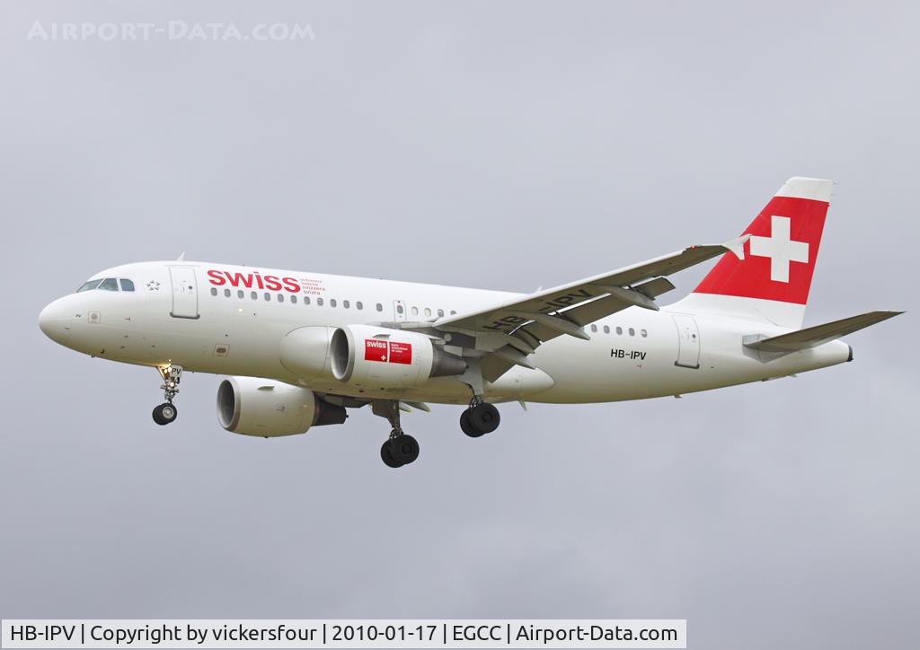 HB-IPV, 1996 Airbus A319-112 C/N 578, Swiss International