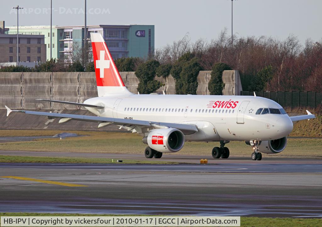 HB-IPV, 1996 Airbus A319-112 C/N 578, Swiss International