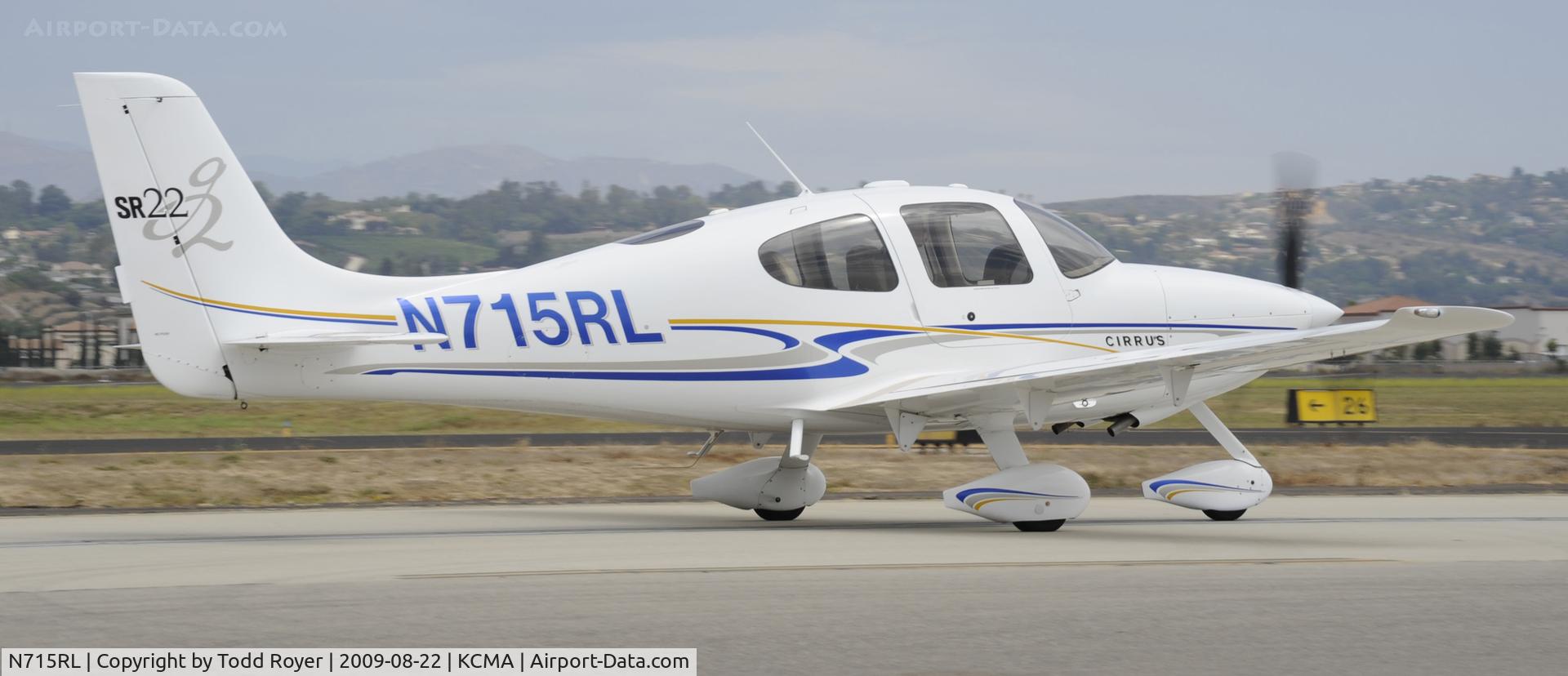 N715RL, 2004 Cirrus SR22 C/N 1141, CAMARILLO AIR SHOW 2009