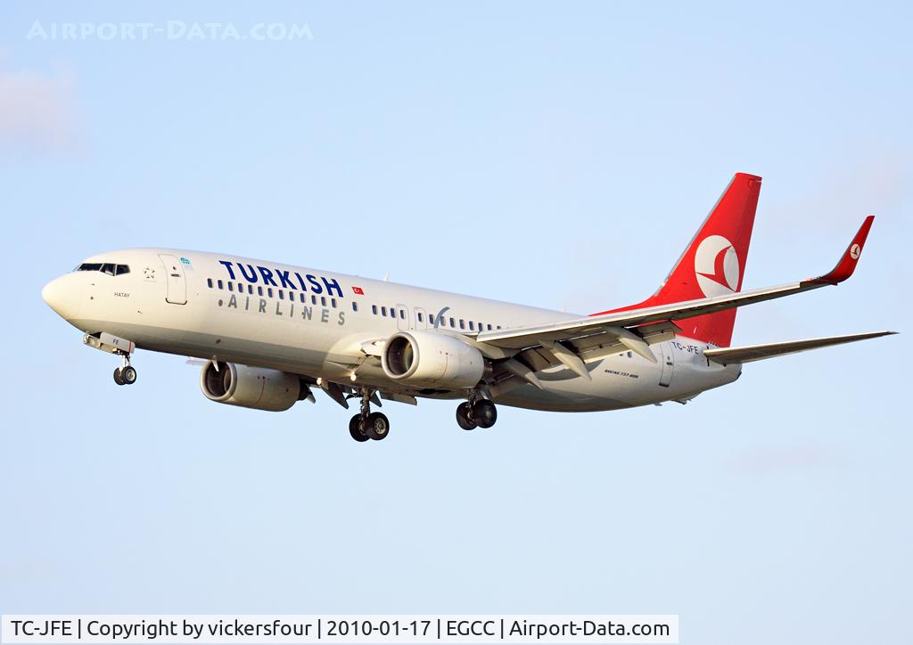 TC-JFE, 1998 Boeing 737-8F2 C/N 29767/95, Turkish Airlines