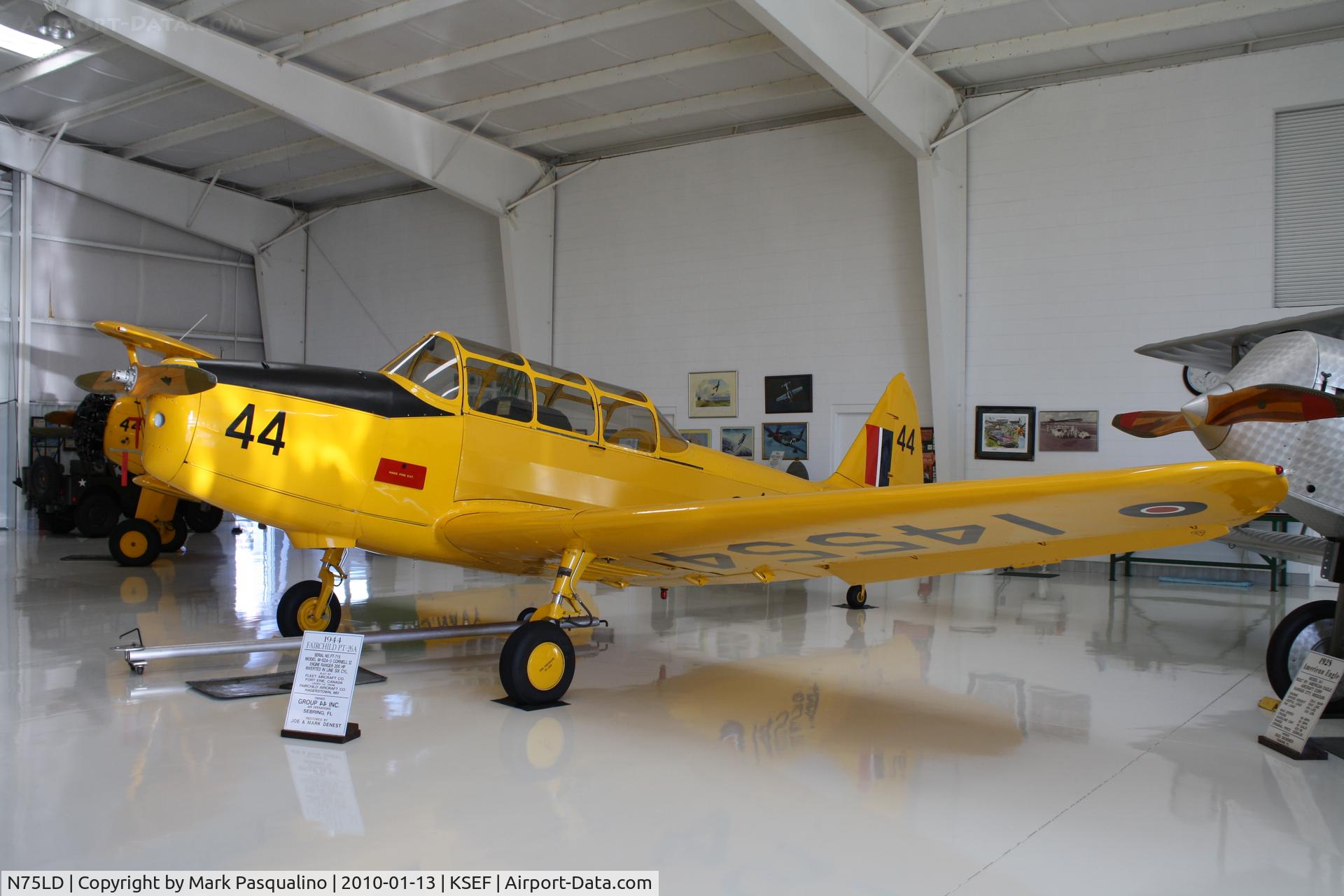 N75LD, Fairchild M-62A-3 Cornell II C/N FT715, Fairchild PT-26A