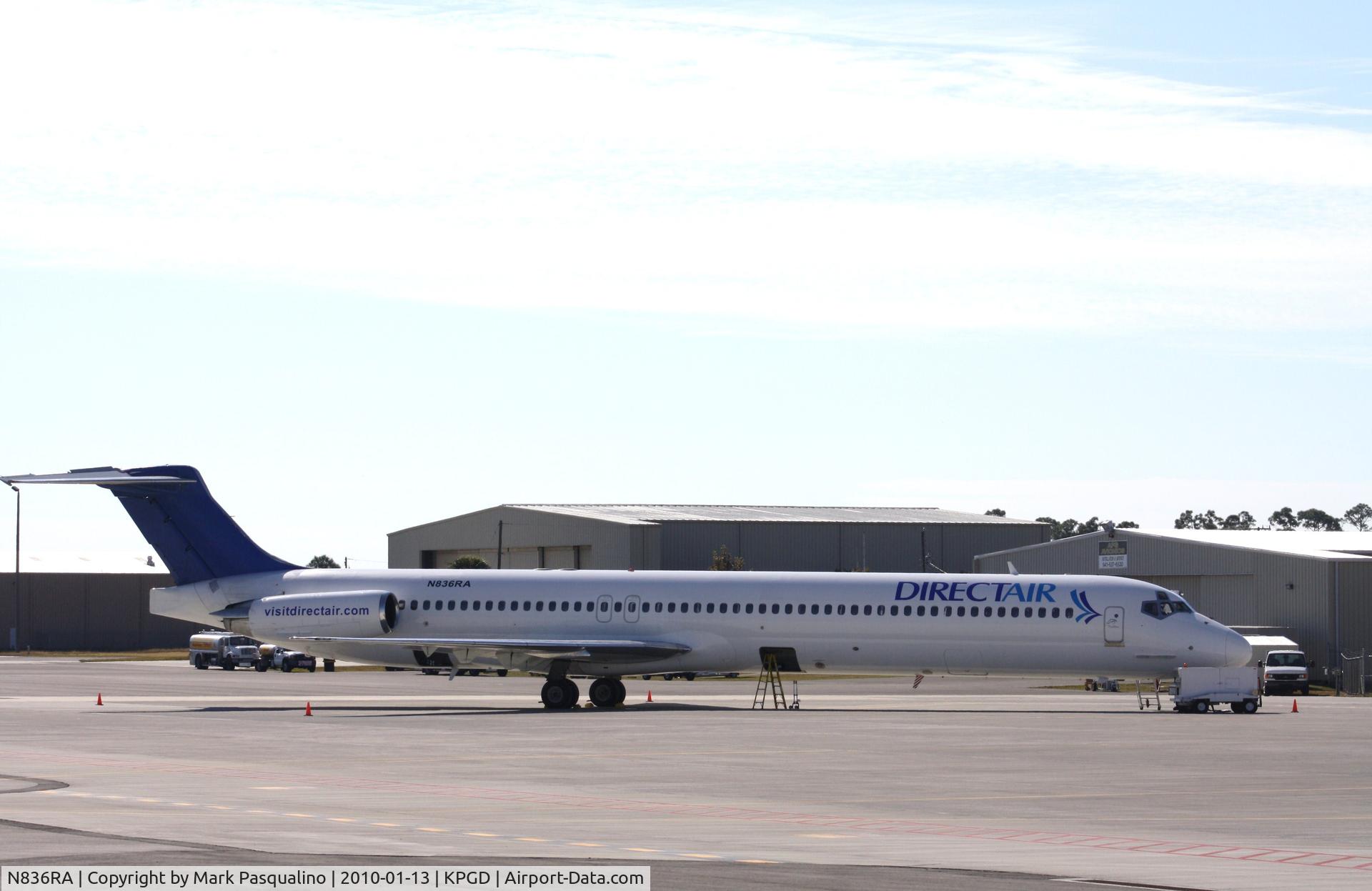 N836RA, 1990 McDonnell Douglas MD-83 (DC-9-83) C/N 53046, MD-83