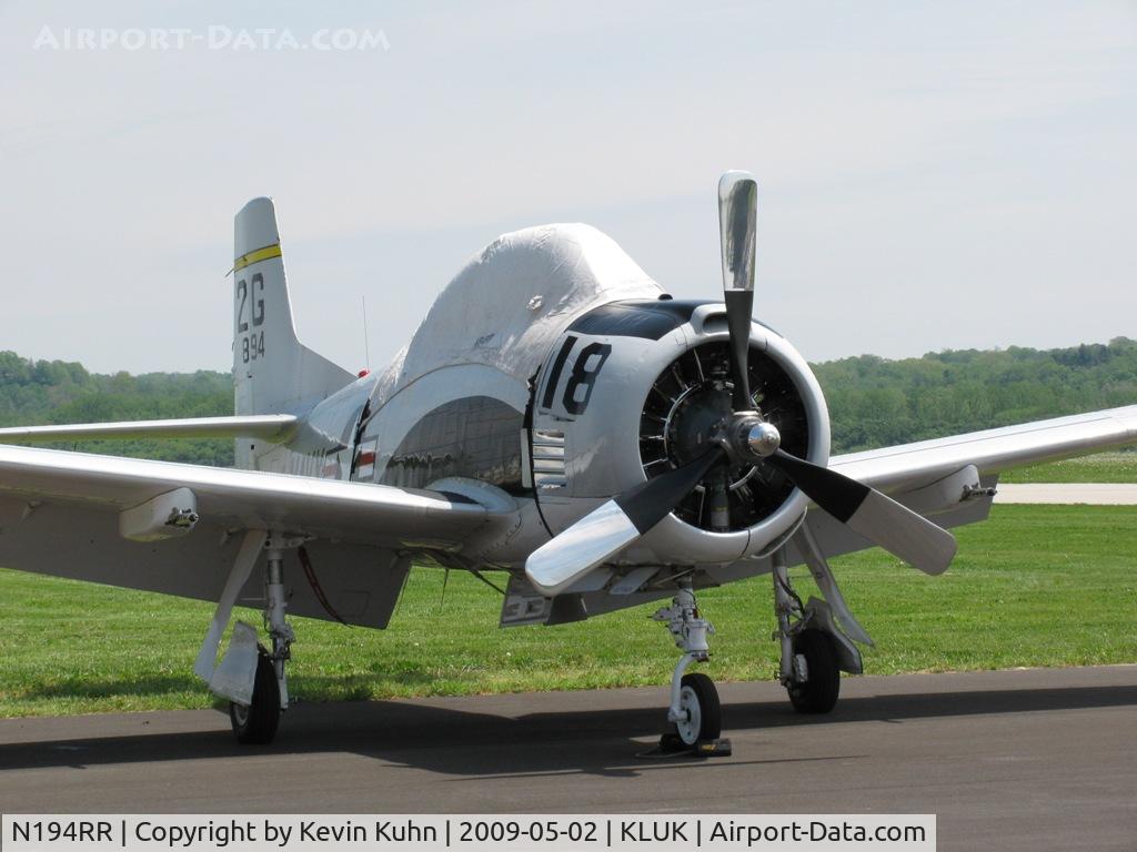 N194RR, North American T-28B Trojan C/N 200-265 (138194), Airport Days 2009