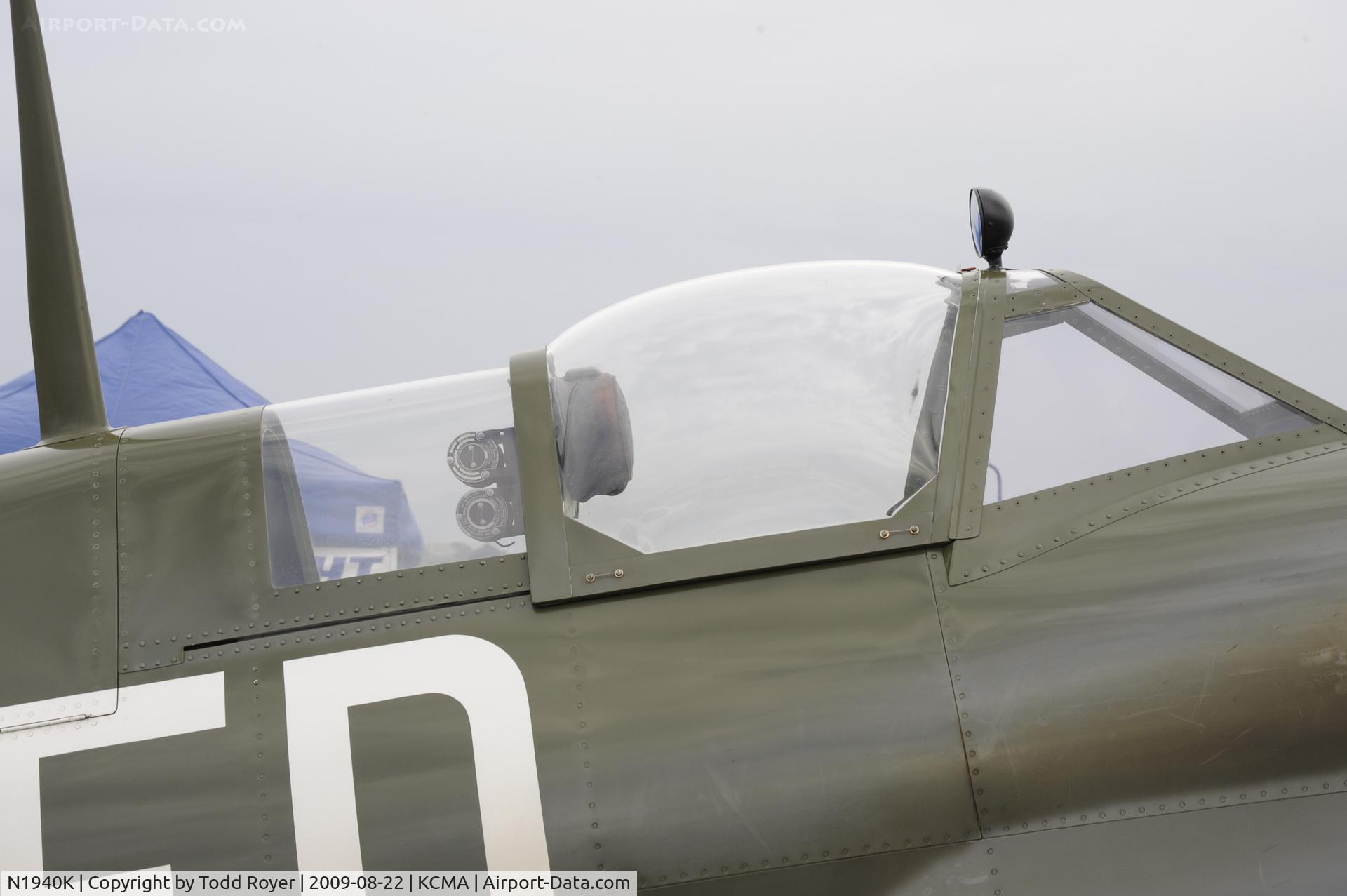 N1940K, 2003 Jurca MJ-100 Spitfire C/N MK9EX, CAMARILLO AIR SHOW 2009