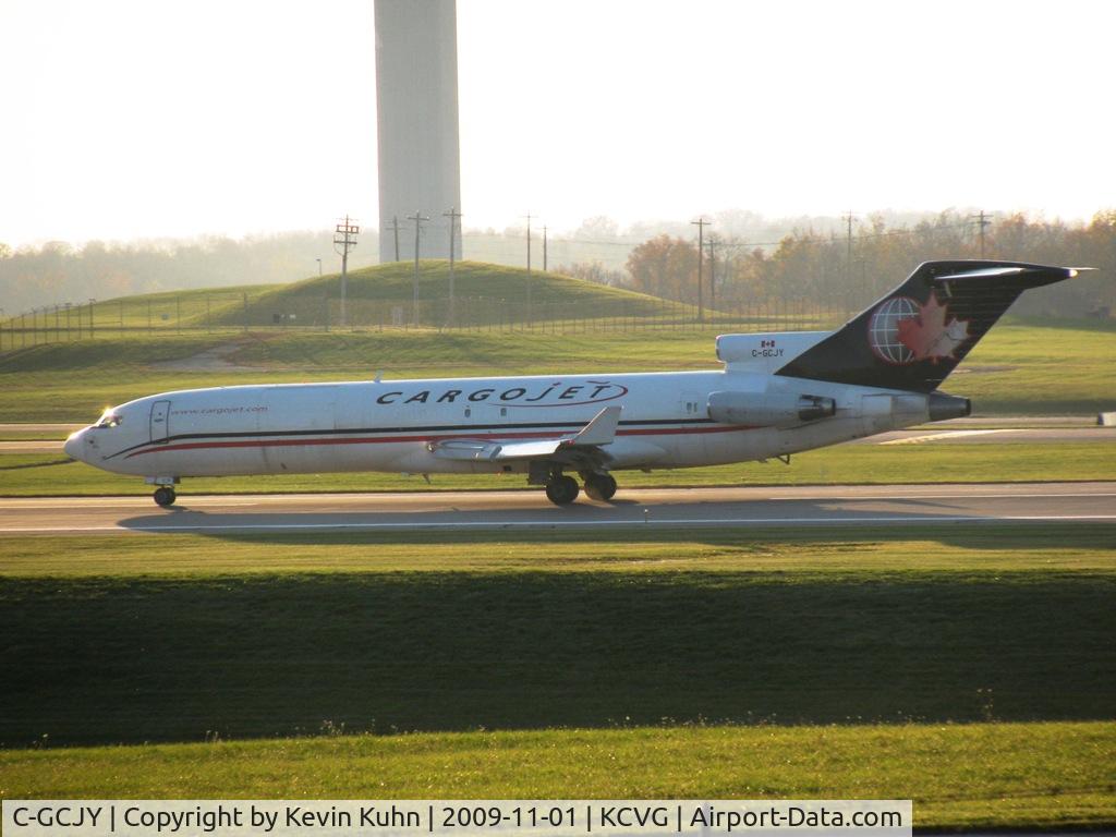 C-GCJY, 1981 Boeing 727-223 C/N 22460, Cargojet 932 arriving