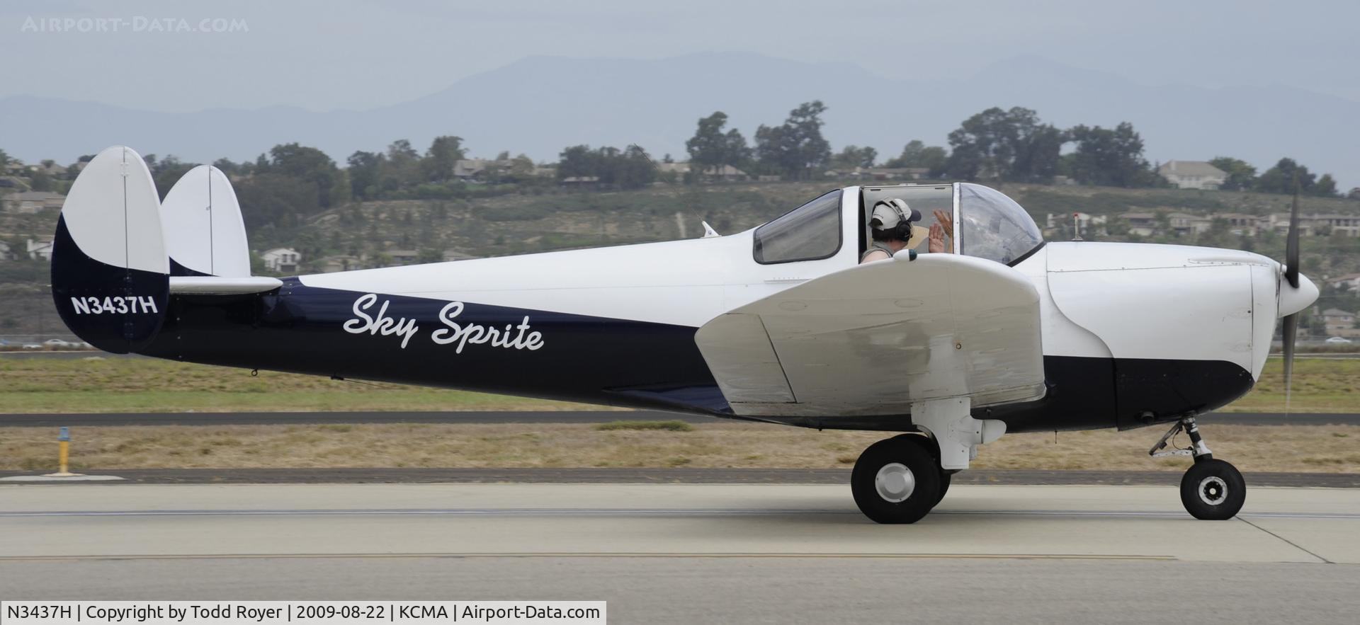 N3437H, 1946 Erco 415C Ercoupe C/N 4062, CAMARILLO AIR SHOW 2009