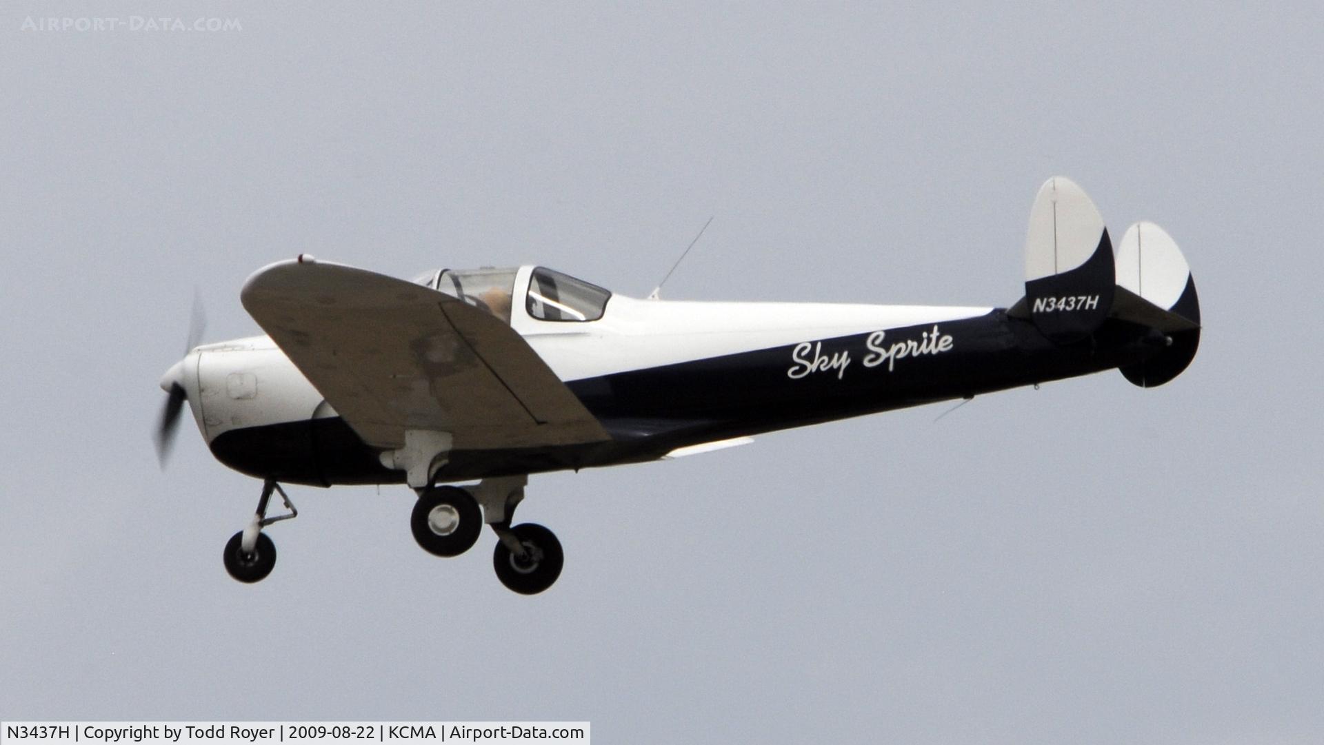 N3437H, 1946 Erco 415C Ercoupe C/N 4062, CAMARILLO AIR SHOW 2009