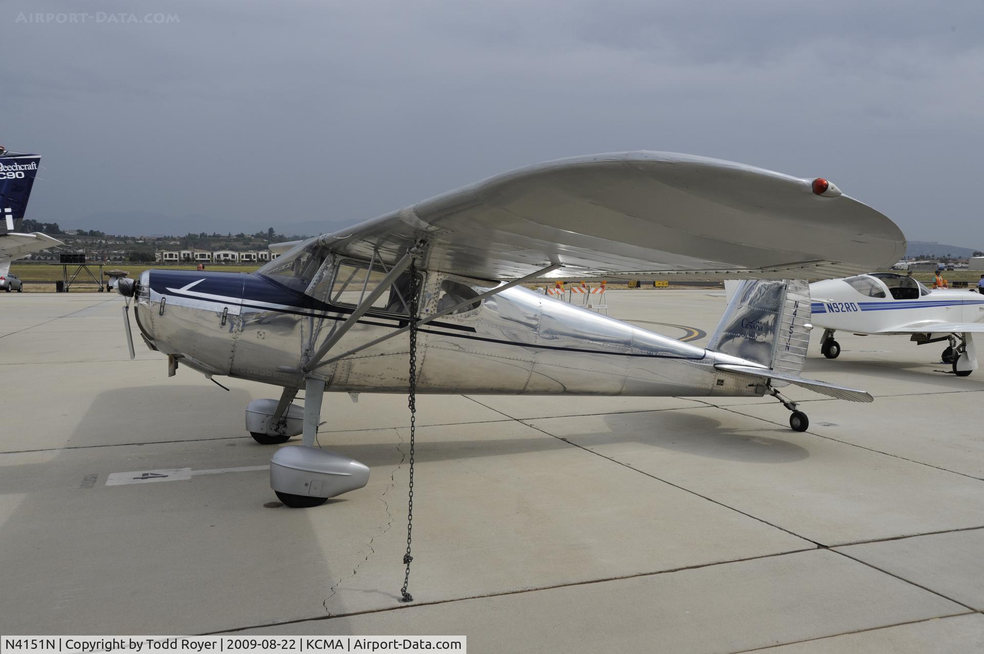 N4151N, 1947 Cessna 140 C/N 13873, CAMARILLO AIR SHOW 2009
