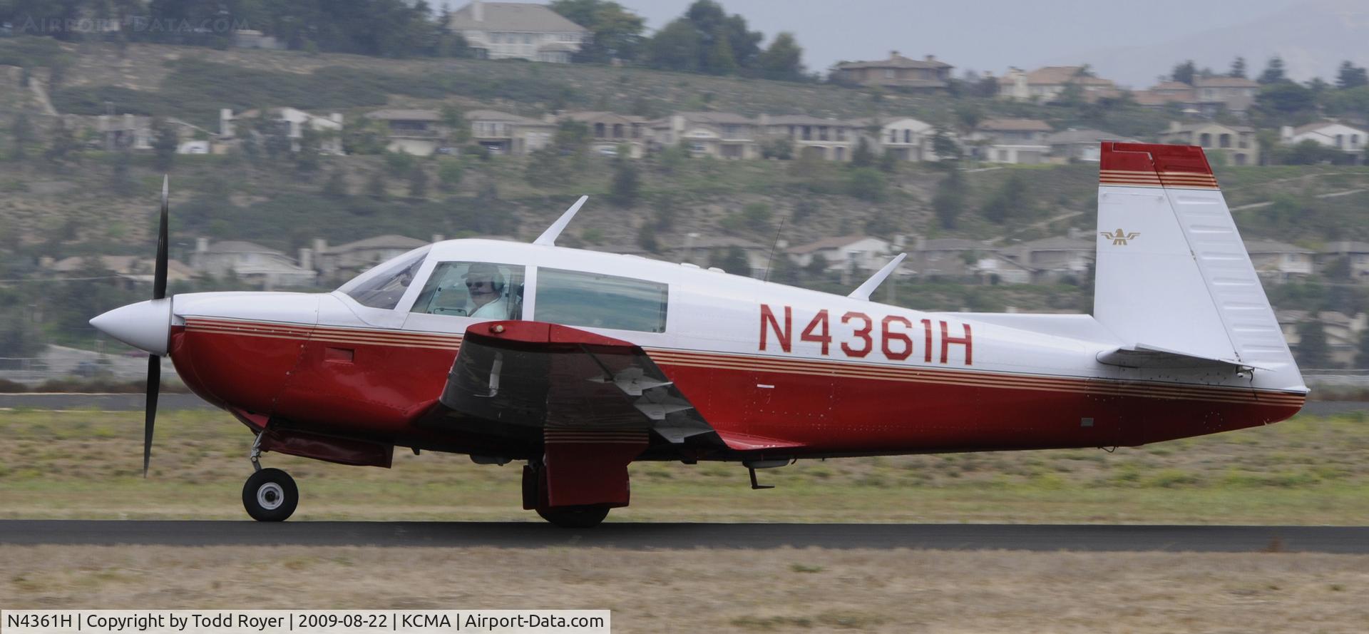 N4361H, 1978 Mooney M20J 201 C/N 24-0720, CAMARILLO AIR SHOW 2009
