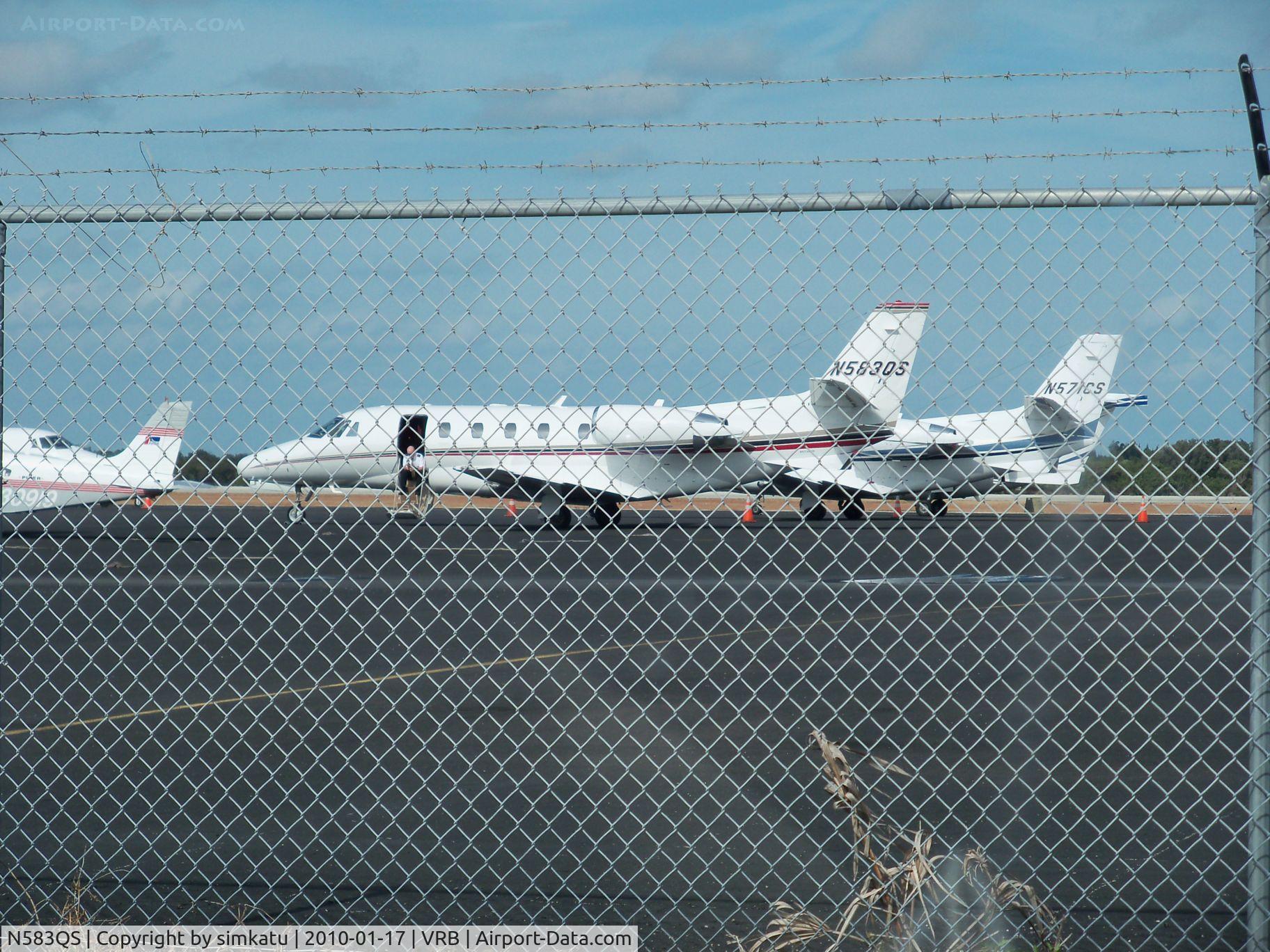N583QS, 2008 Cessna 560XL C/N 560-5812, C560 outside Sun Aviation