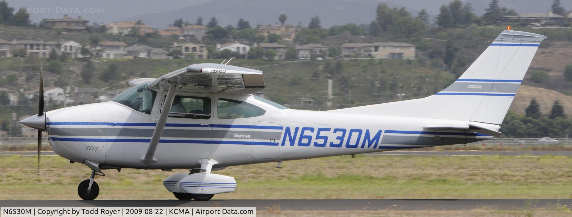 N6530M, 1975 Cessna 182P Skylane C/N 18263742, CAMARILLO AIR SHOW 2009