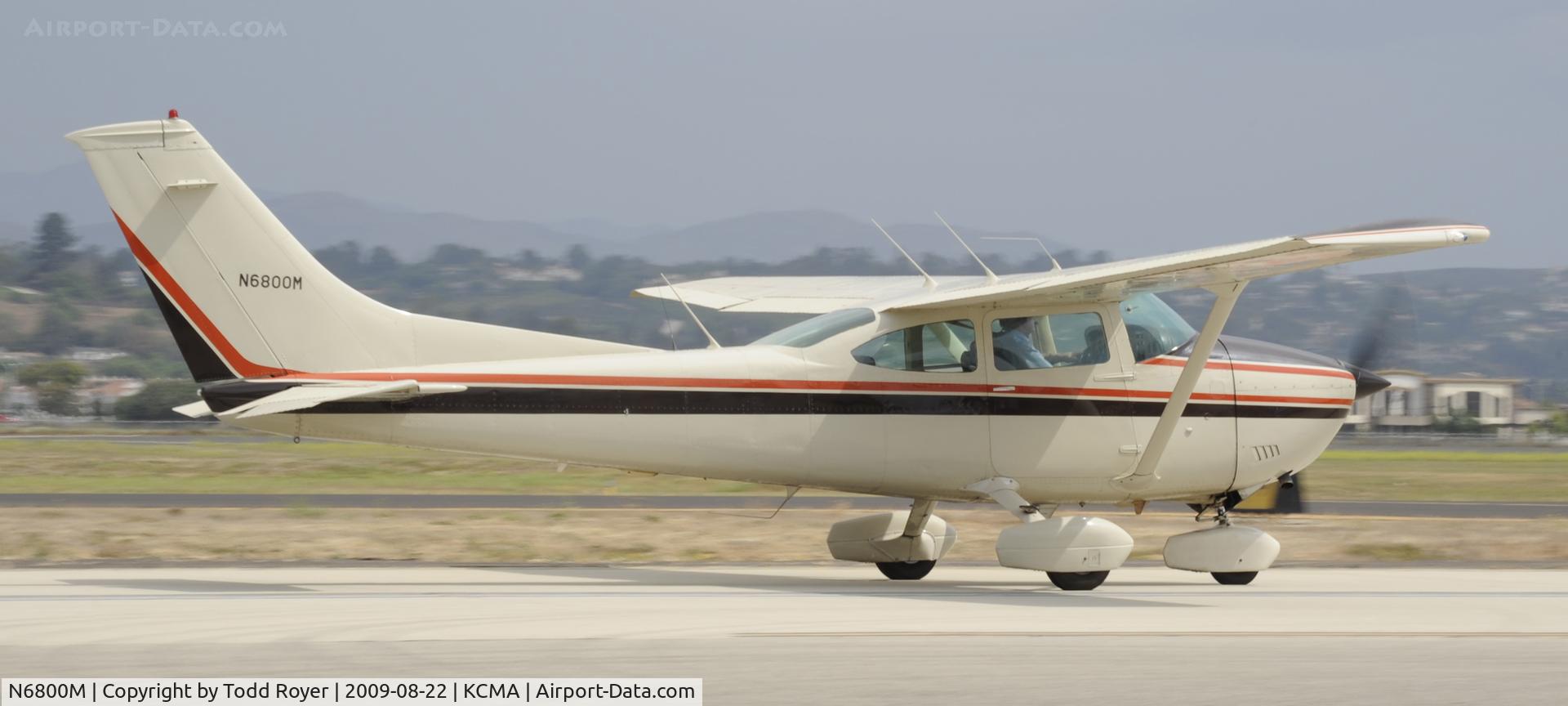 N6800M, 1975 Cessna 182P Skylane C/N 18263844, CAMARILLO AIR SHOW 2009