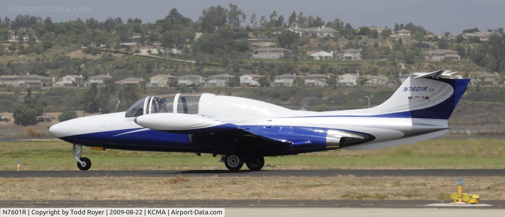 N7601R, 1961 Morane-Saulnier MS.760 Paris C/N 60, CAMARILLO AIR SHOW 2009